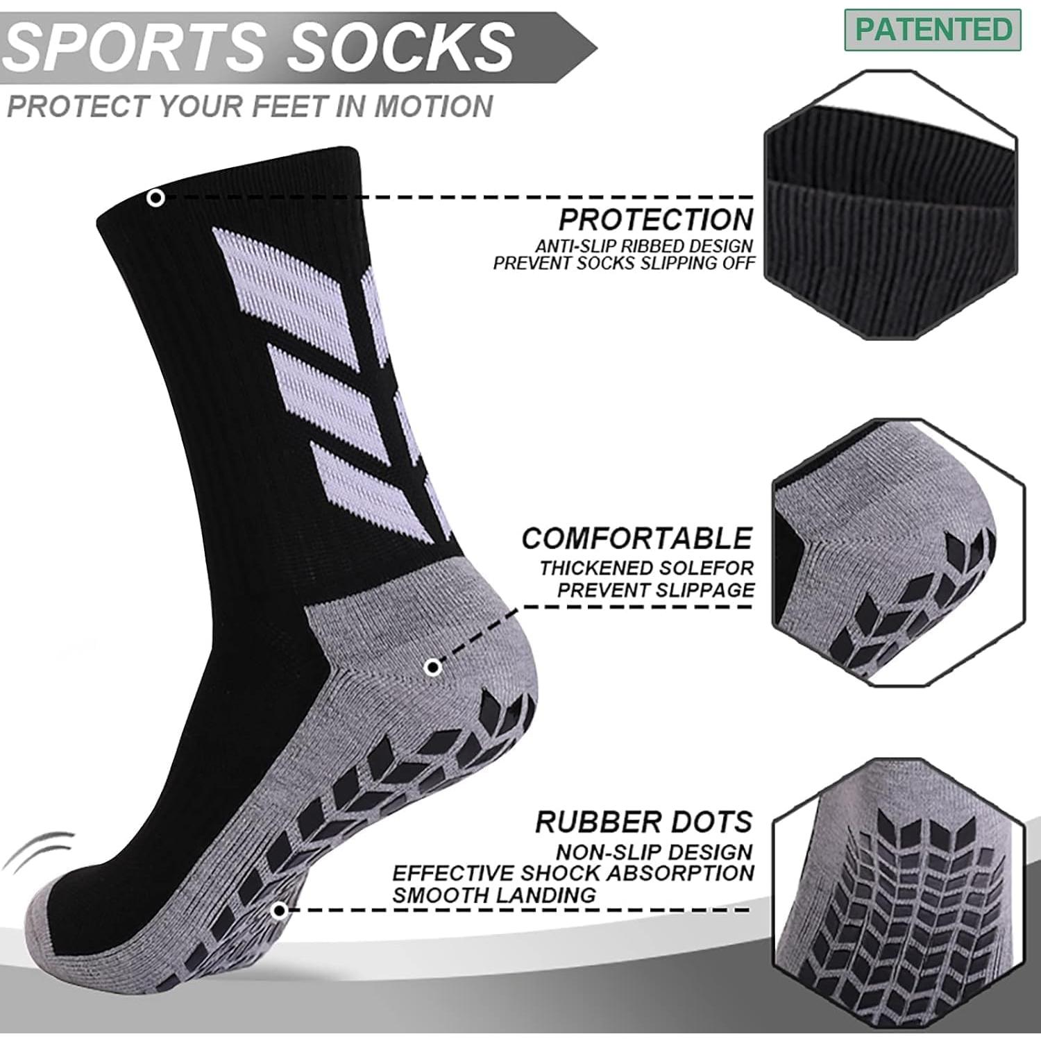 Calcetines Antideslizantes MENDENG para Hombres 6 Pares