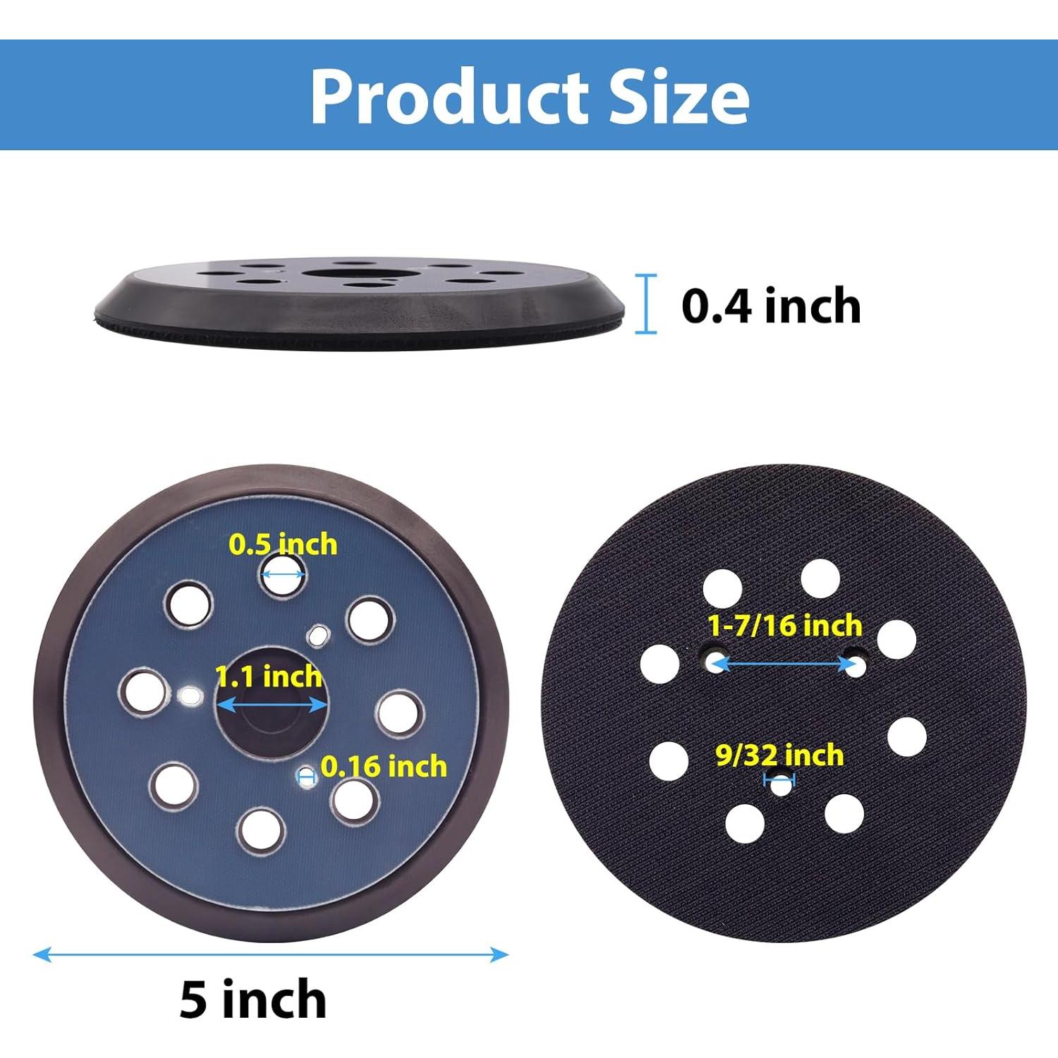 Pad de Lijadora 12.7 cm SHUTTLE GENIUS 8 Agujeros