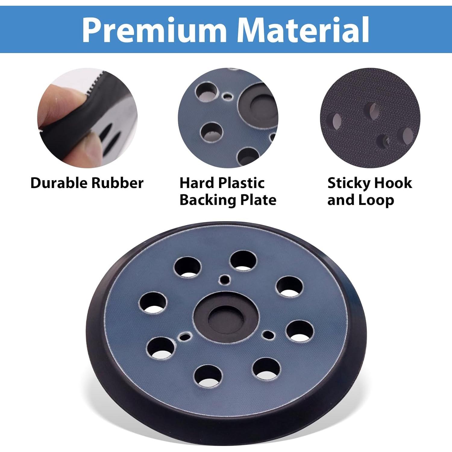 Pad de Lijadora 12.7 cm SHUTTLE GENIUS 8 Agujeros