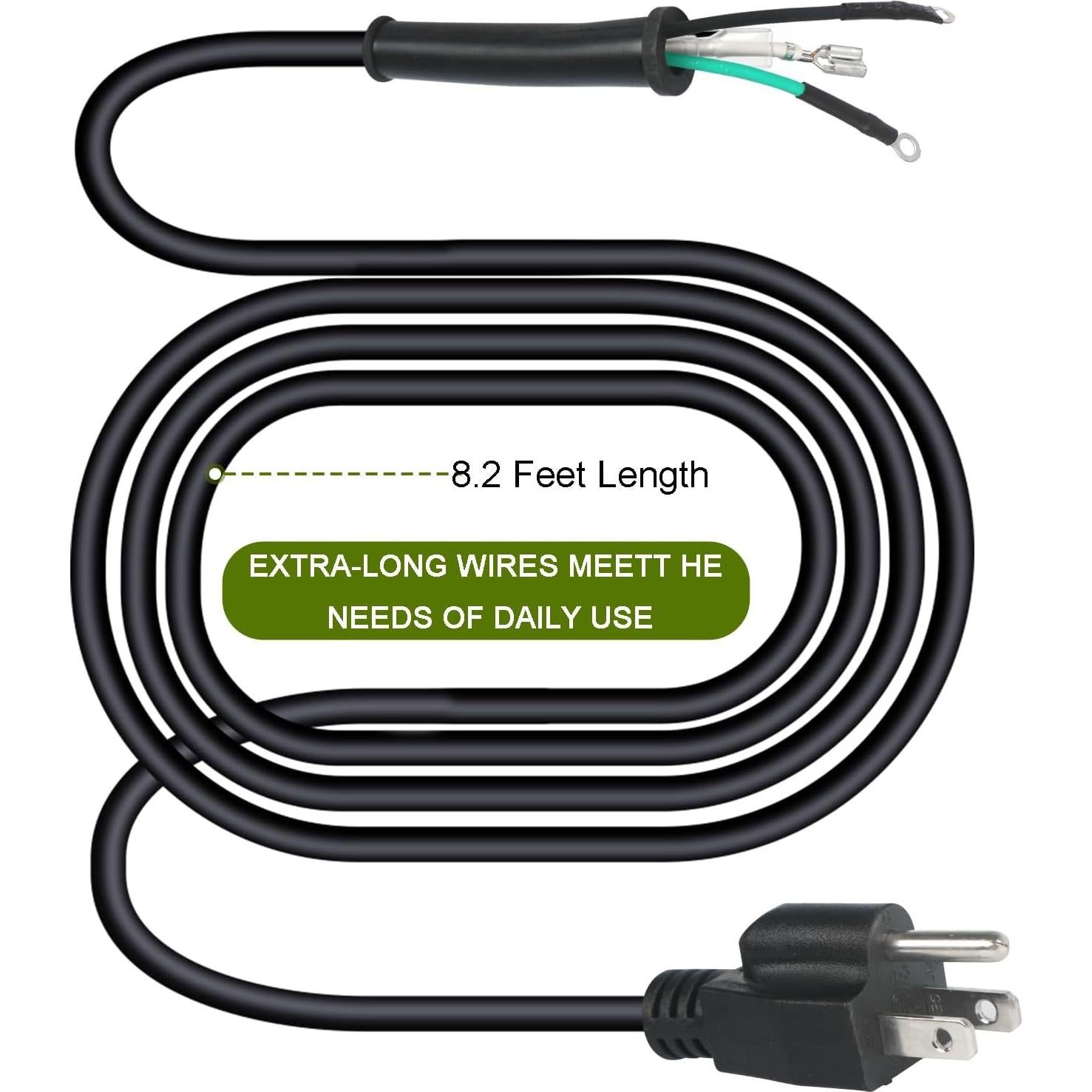 Cable de Alimentación 2.5m para Herramientas Eléctricas DZQPPC