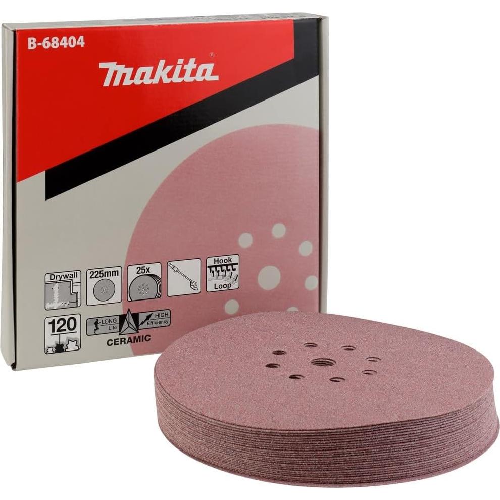 Disco Abrasivo Redondo Makita B-68557 22,86 cm Grano 120