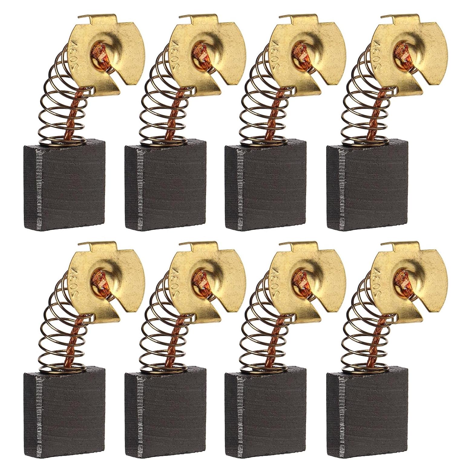 8PCS Cepillos de Carbono SyVia CB203 para Amoladora Angular