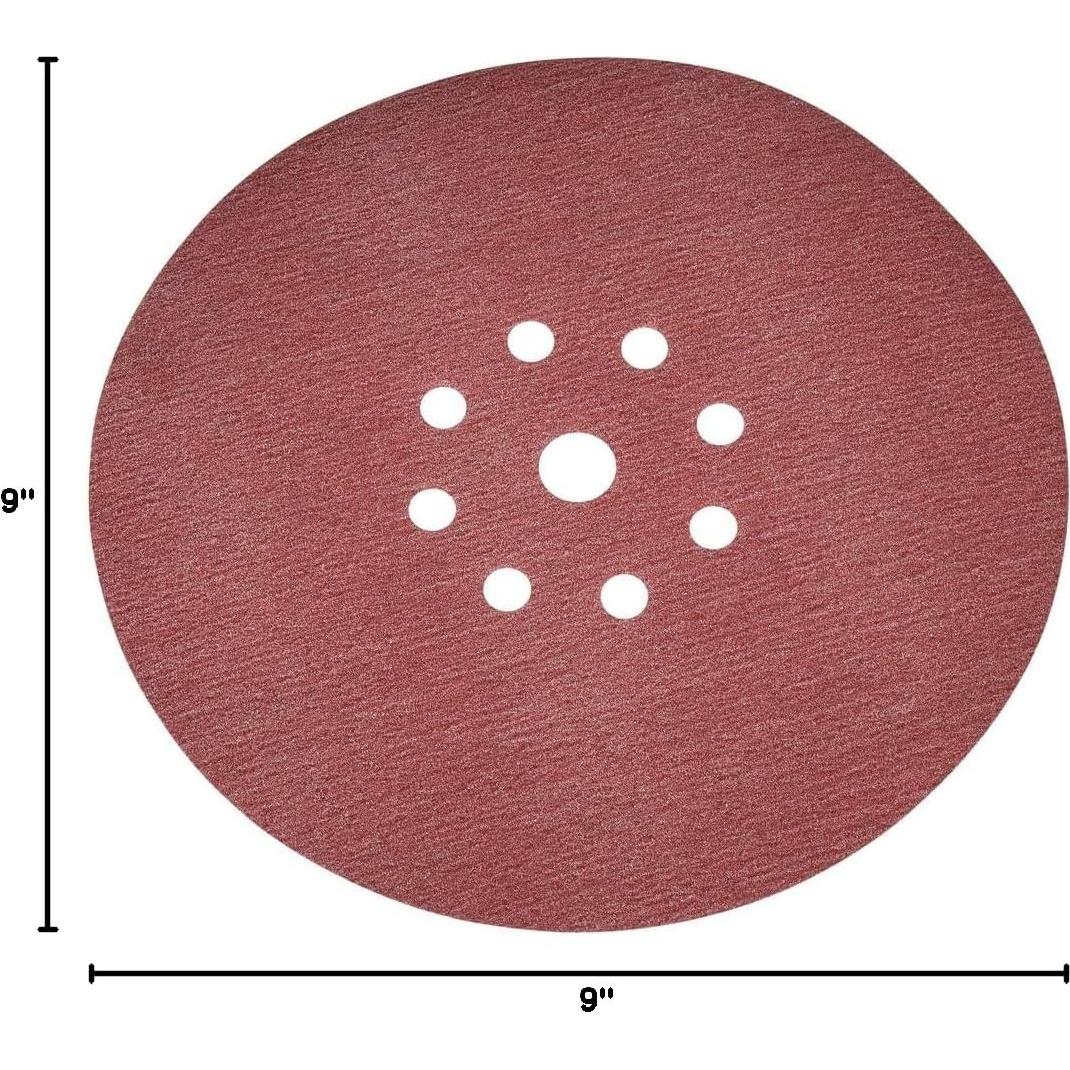 Disco de Lijado Makita E-02696 22,86 cm 220 Granos 25 Pzs