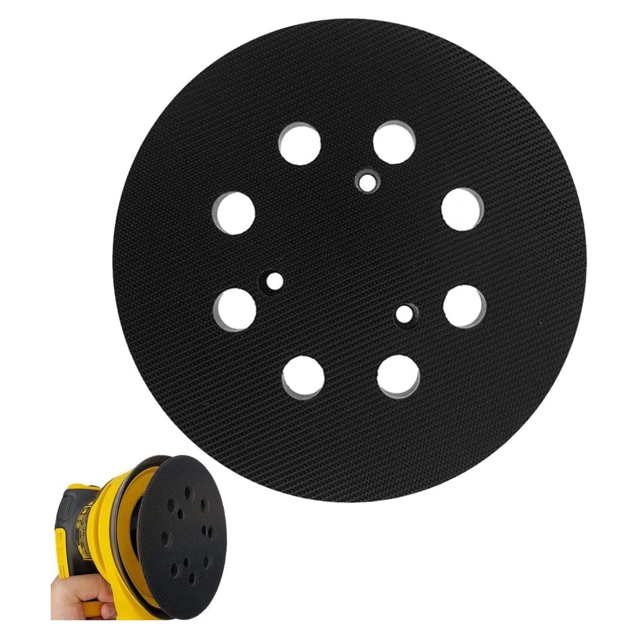 Pad de Lijado Hook and Loop 12.7 cm M-jump 8 Agujeros