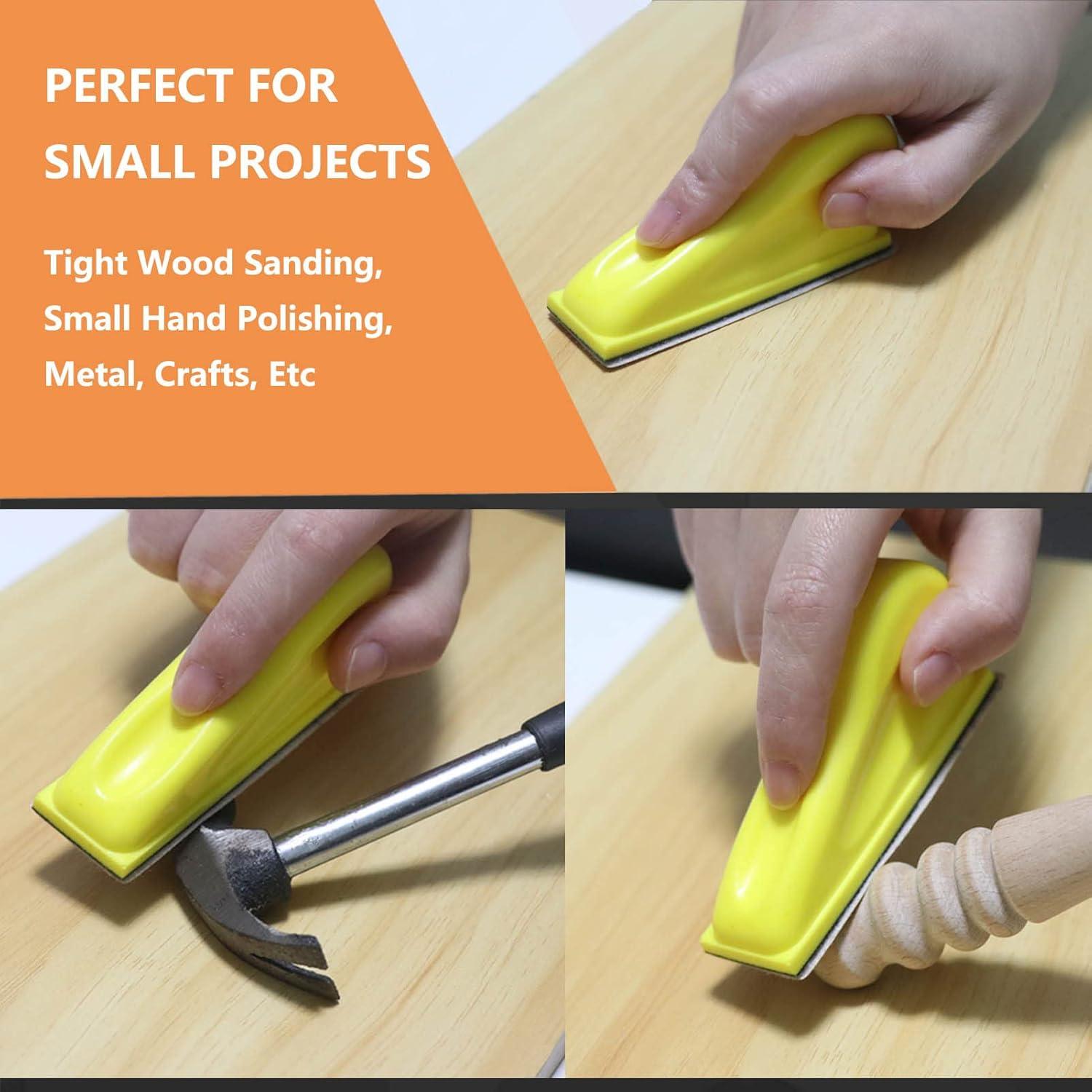 Kit de papel de lija micro detalle WHLLING 70 hojas 80-600