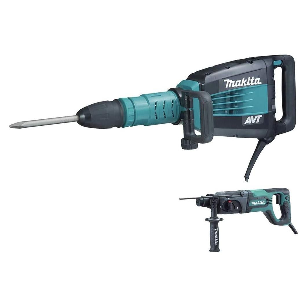 Martillo Demoledor Makita HM1214CX 12.25 kg AVT 14 AMP