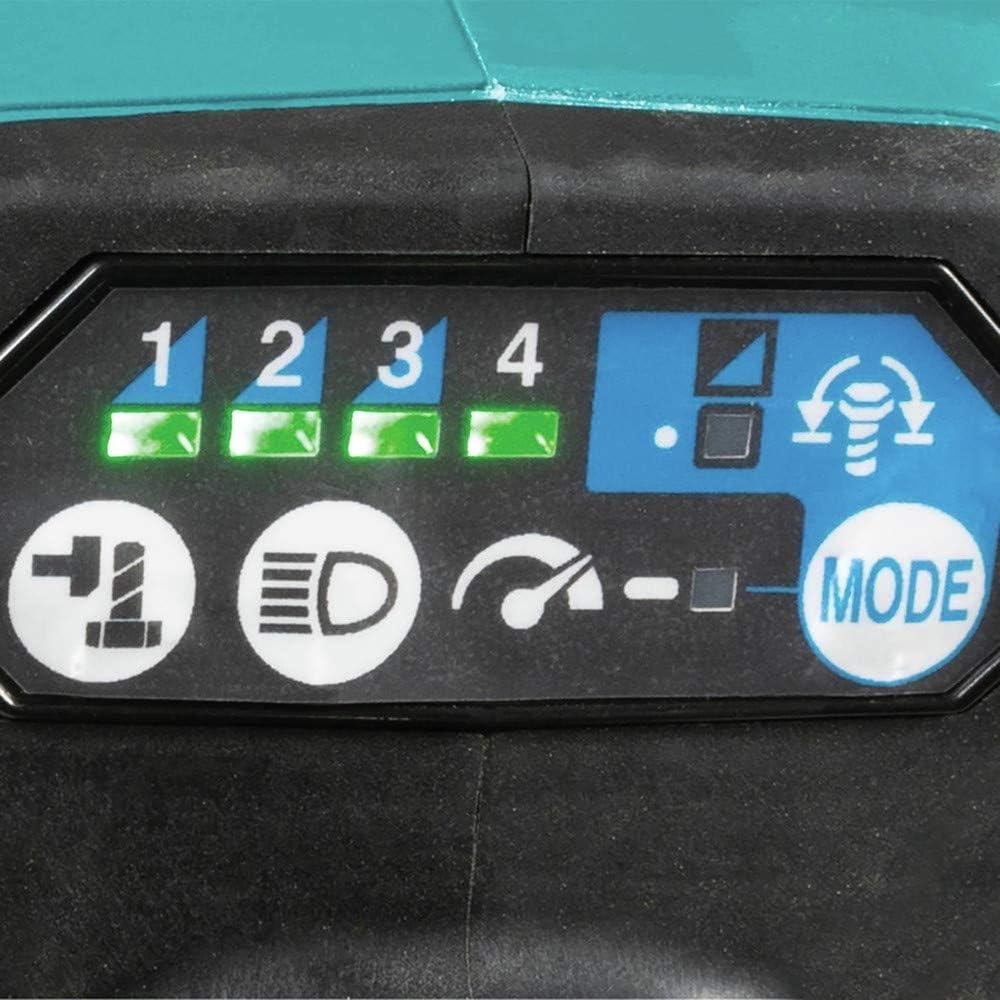 Llave de Impacto Inalámbrica Makita XWT14Z 18V 4 Velocidades