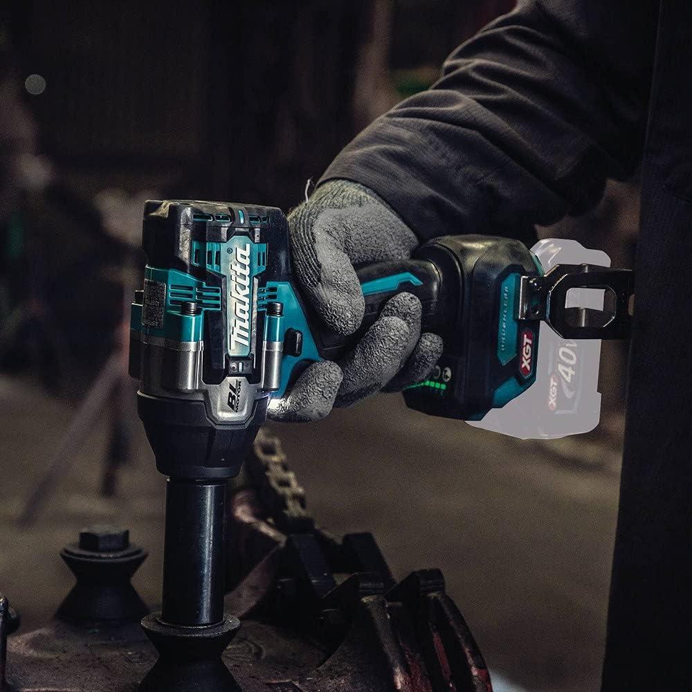 40V Max Xgt Square Drive Impact Wrench 1/2 inches Bare Tool Brushless Cordless 4 Speed Mid Torque With Detent Anvil