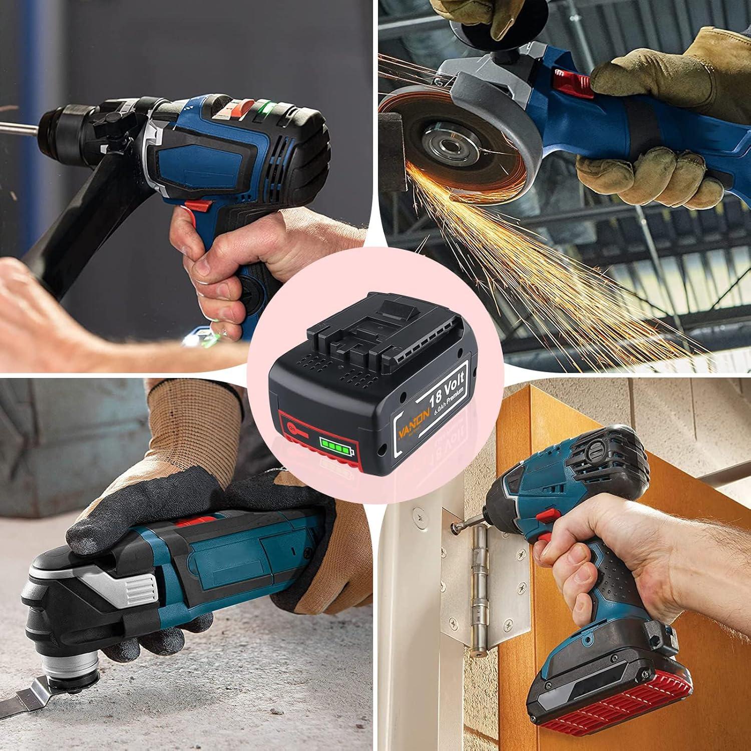 Batería Li-ion 6000mAh VANON para Bosch 18V BAT609