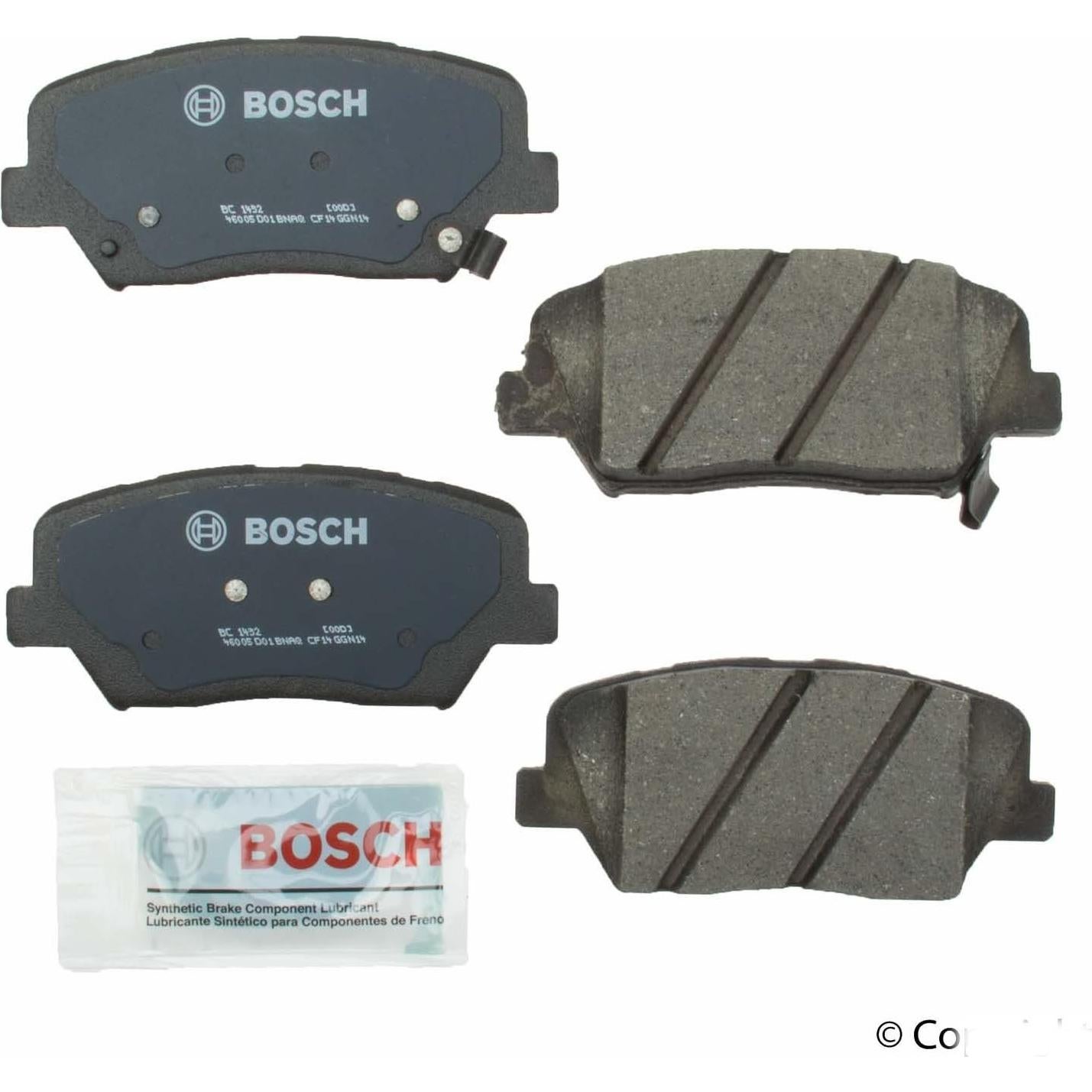 Pastillas de Freno Cerámicas Bosch BC1432 Delanteras para Hyundai y Kia