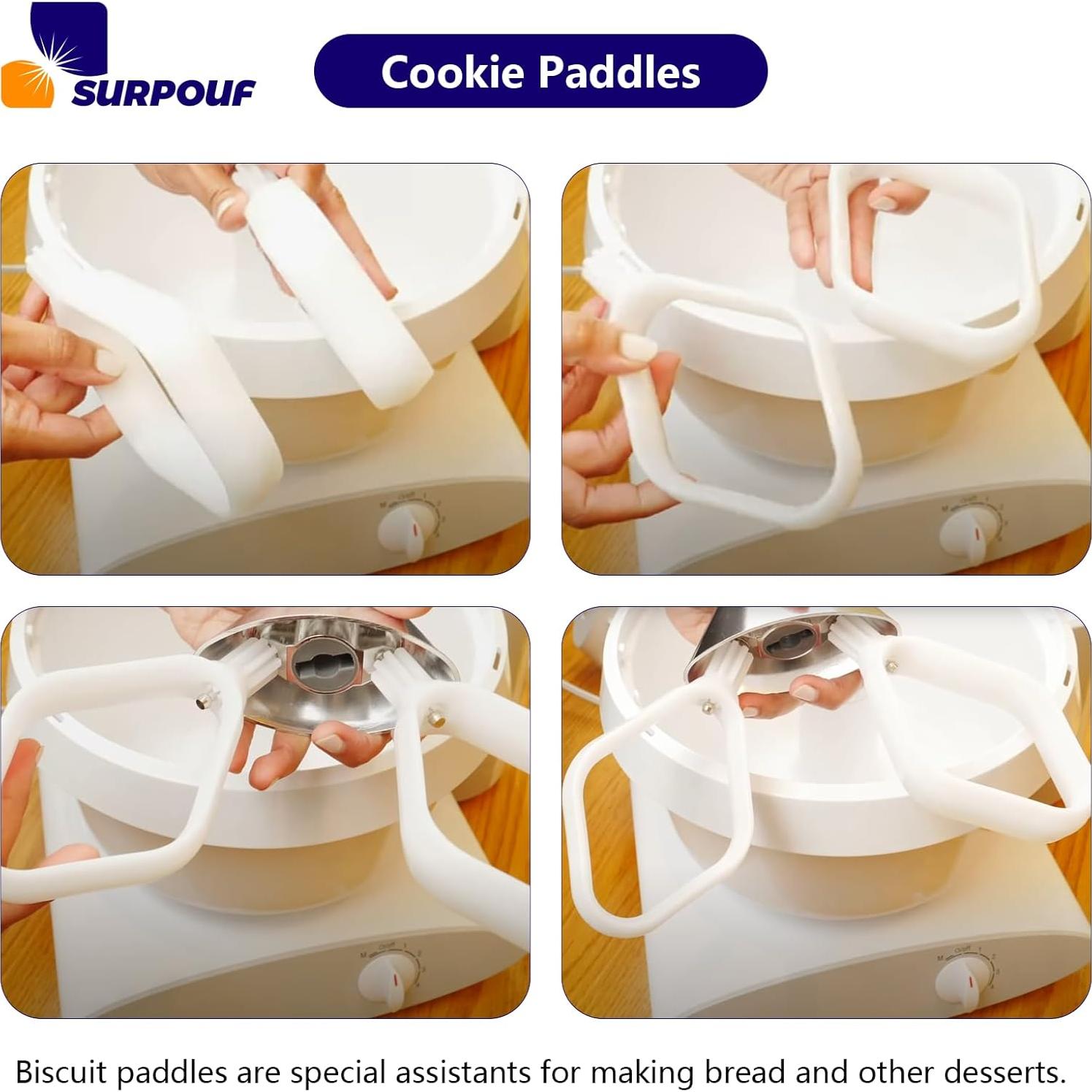 Palas para Galletas SURPOUF Compatibles con Mezcladores