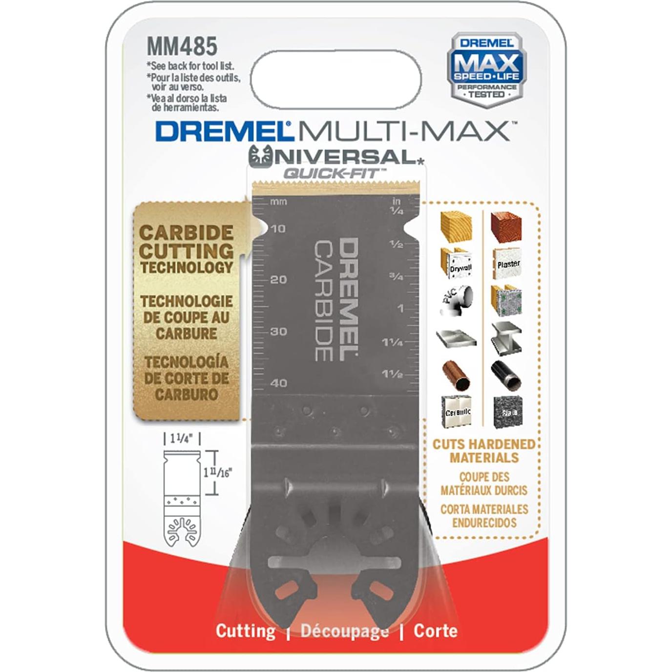 Hoja de Corte Oscilante Dremel MM485 Carburo 3,18 cm