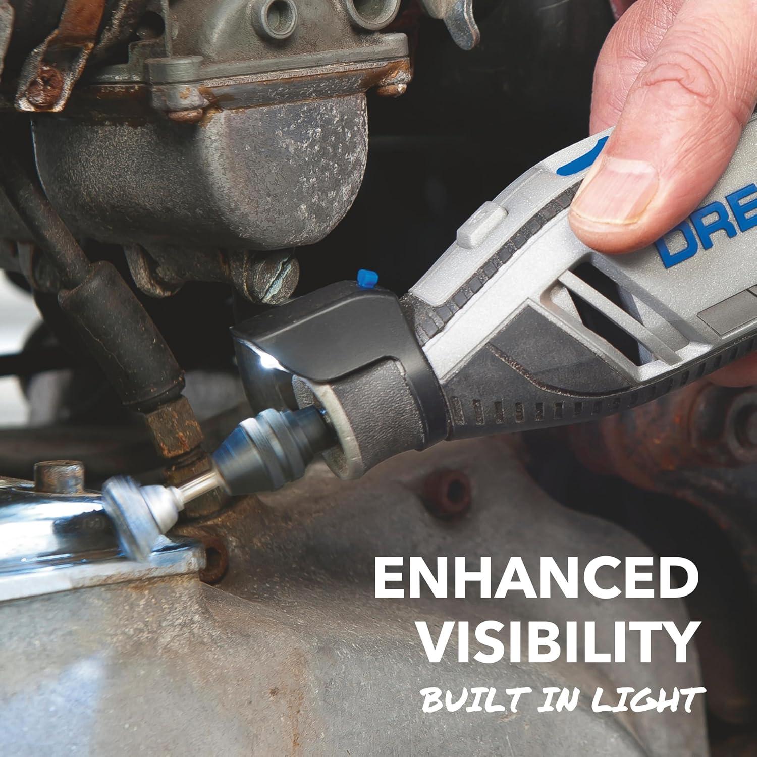 Dremel 4300 Kit Herramienta Rotativa 45 Piezas LED