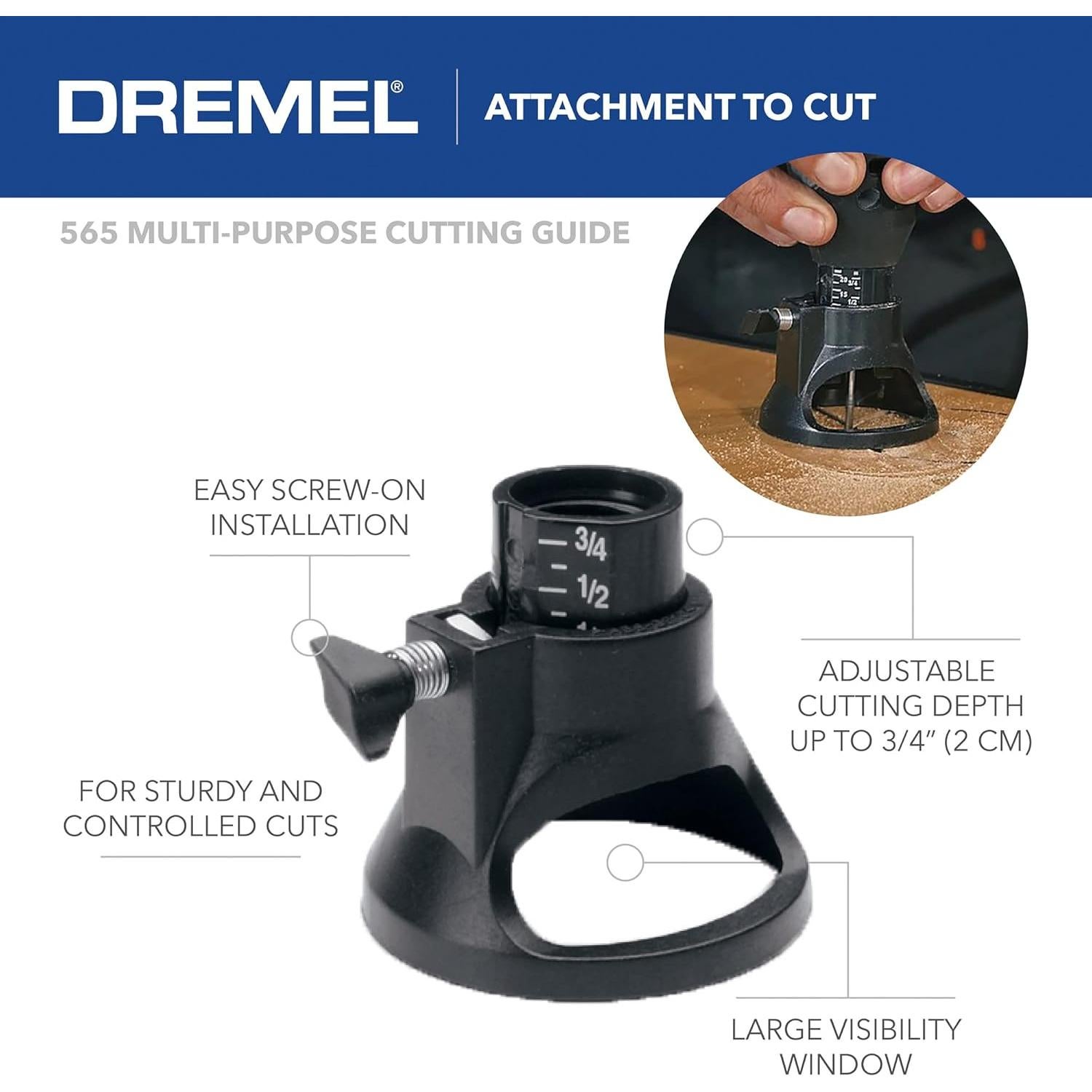 Dremel 4300 Kit Herramienta Rotativa 45 Piezas LED