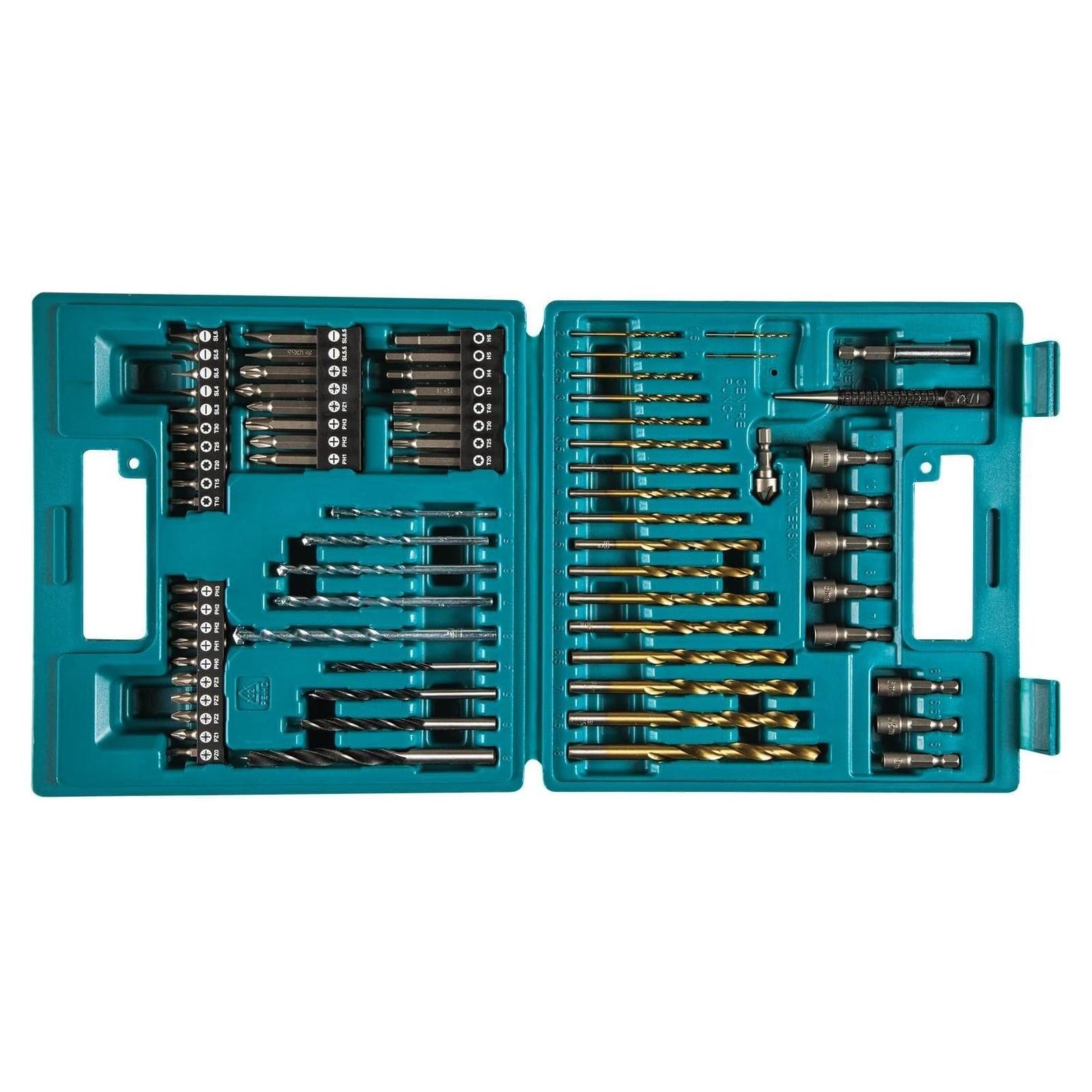 Juego de Brocas y Puntas 75 Piezas Makita B-49373