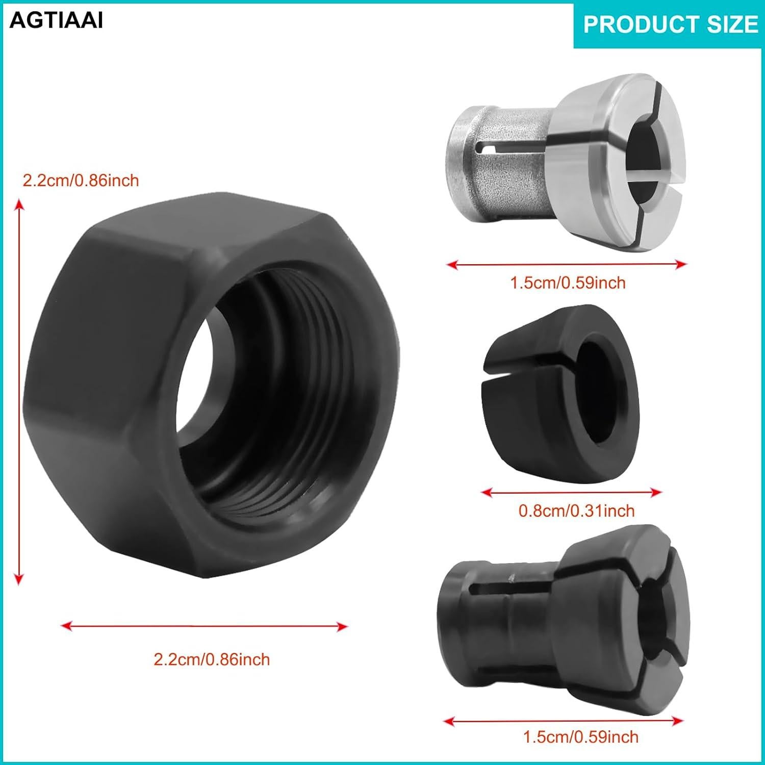 Coletor de Repuesto Makita 763637-1 para Router 6.35mm