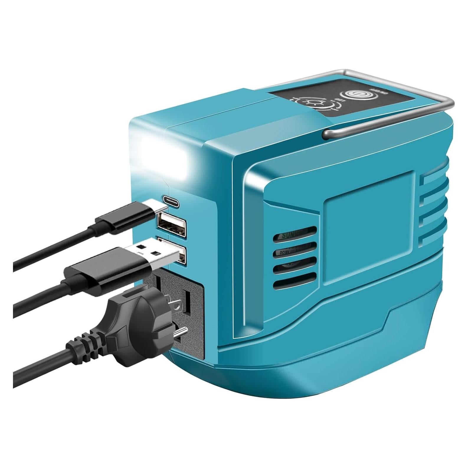 Inversor de Potencia 200W ZUYIYI para Batería Makita 18V