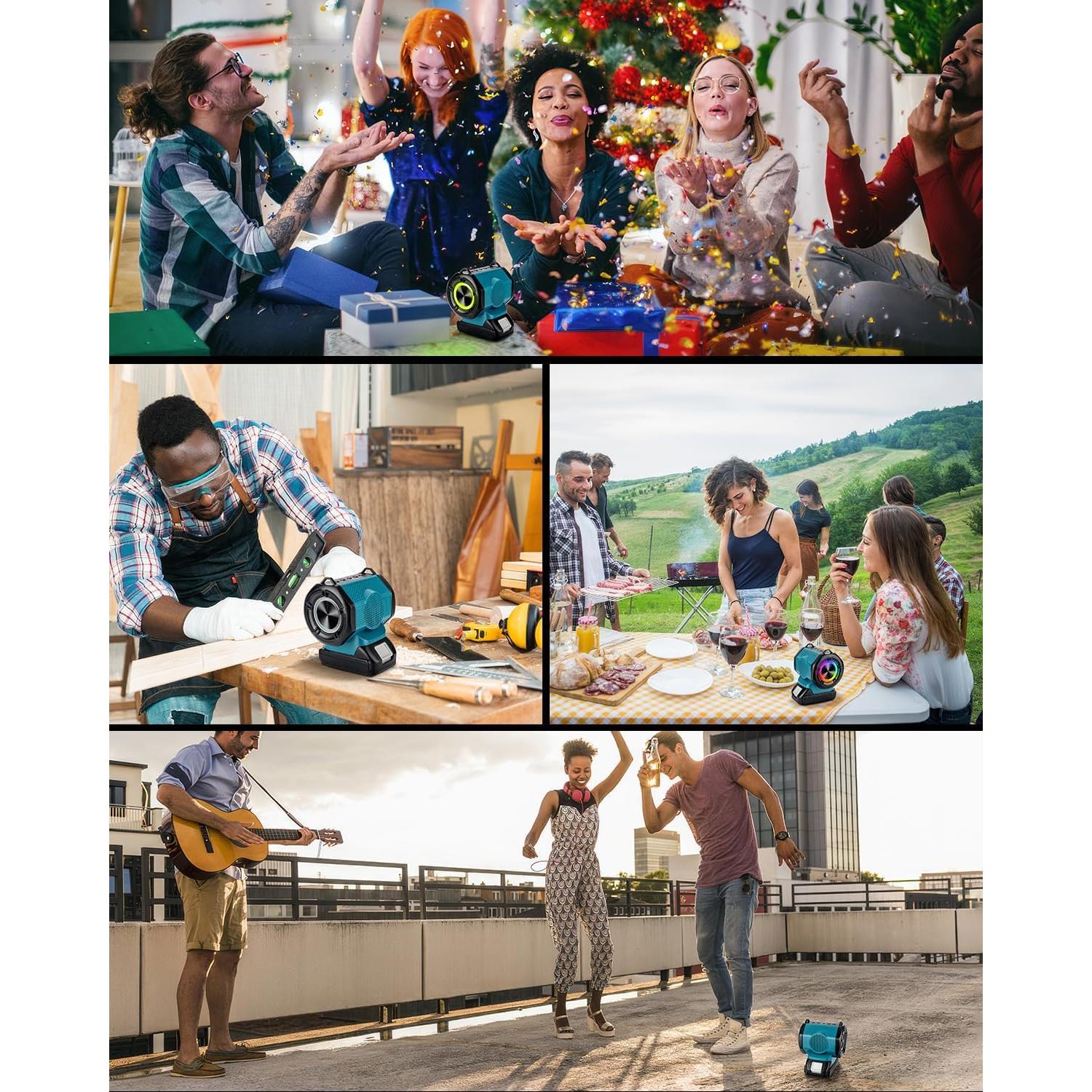 Altavoz Bluetooth Taingwei 30W para Batería Makita 18V