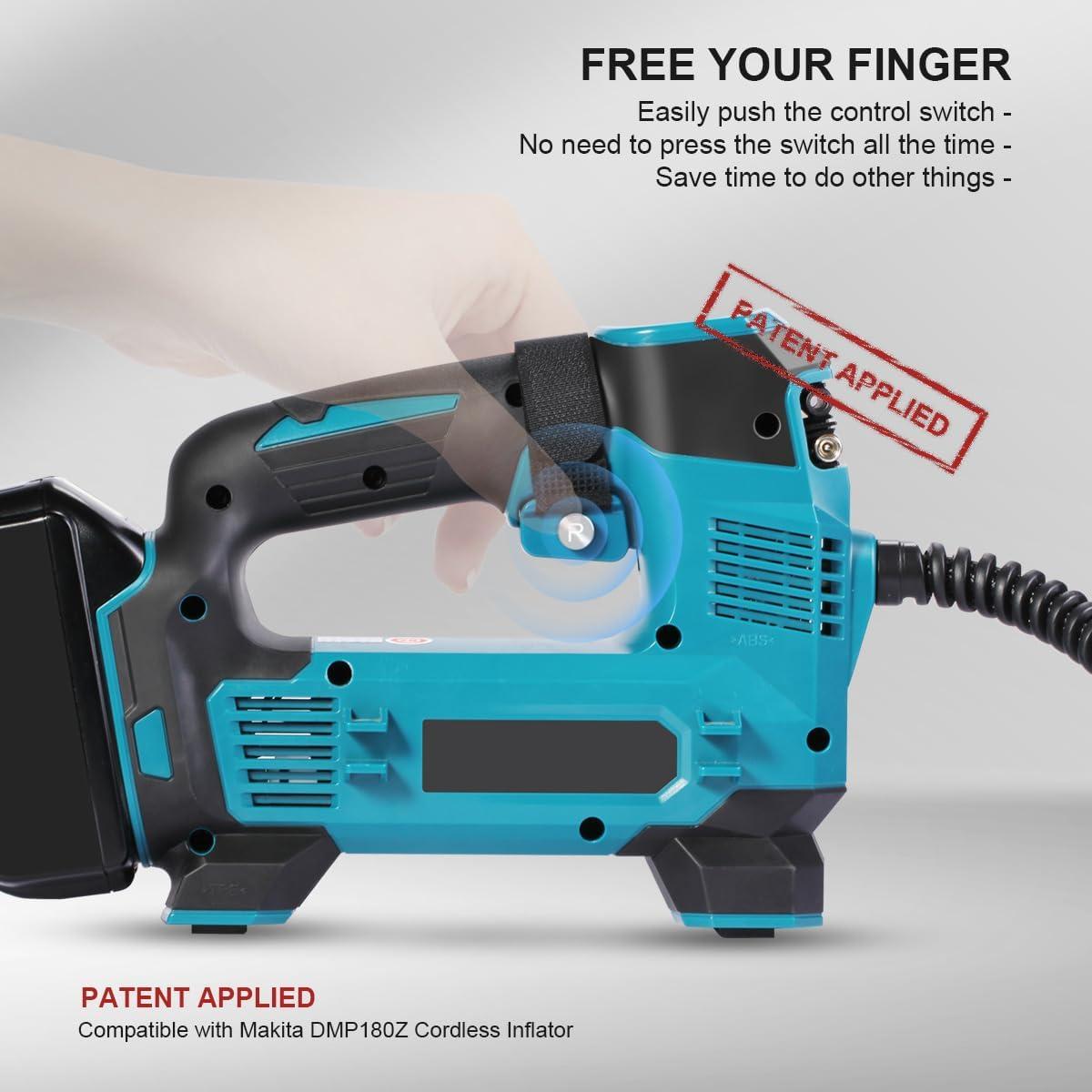 Botón de bloqueo Makita DMP180 - Control de encendido