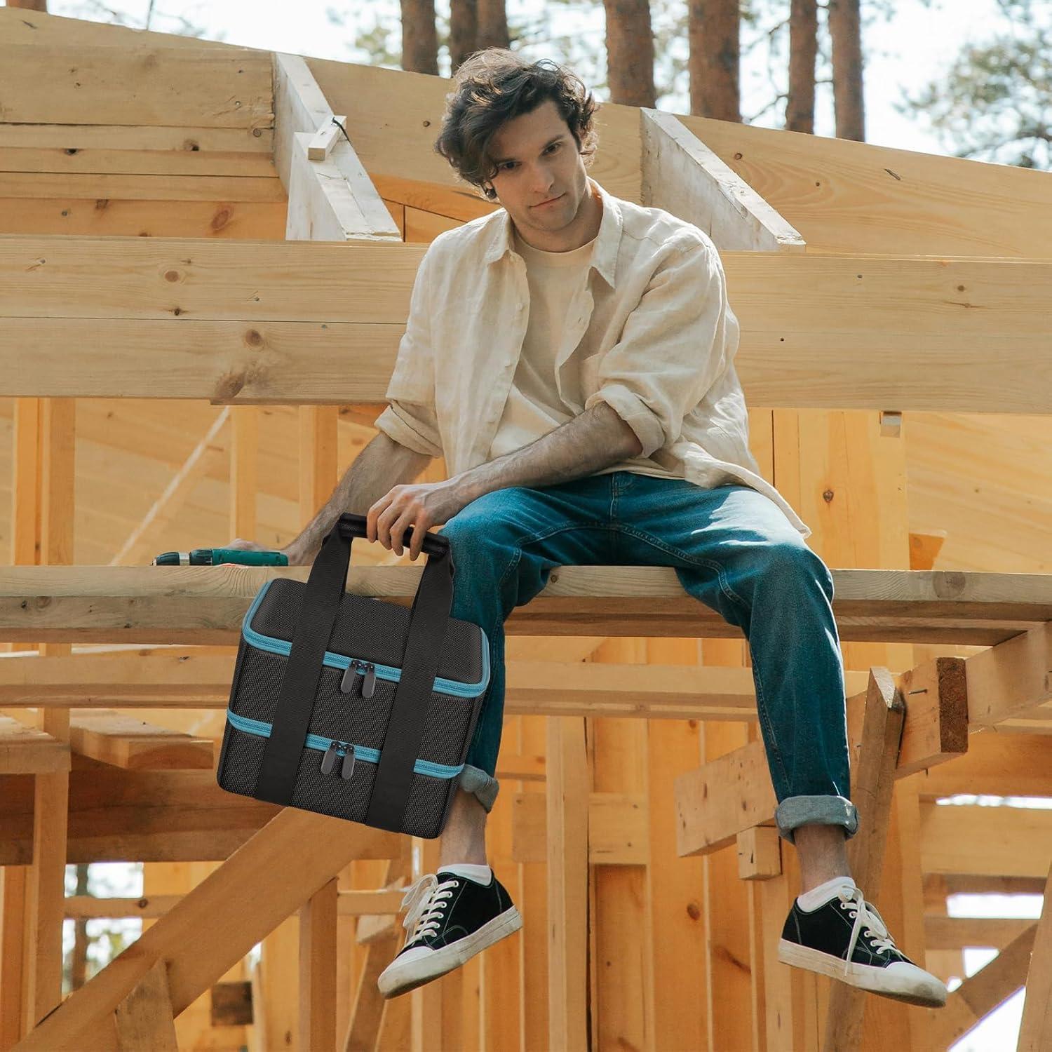 Funda de Almacenamiento para Baterías Tanmqin 10 Compartimentos