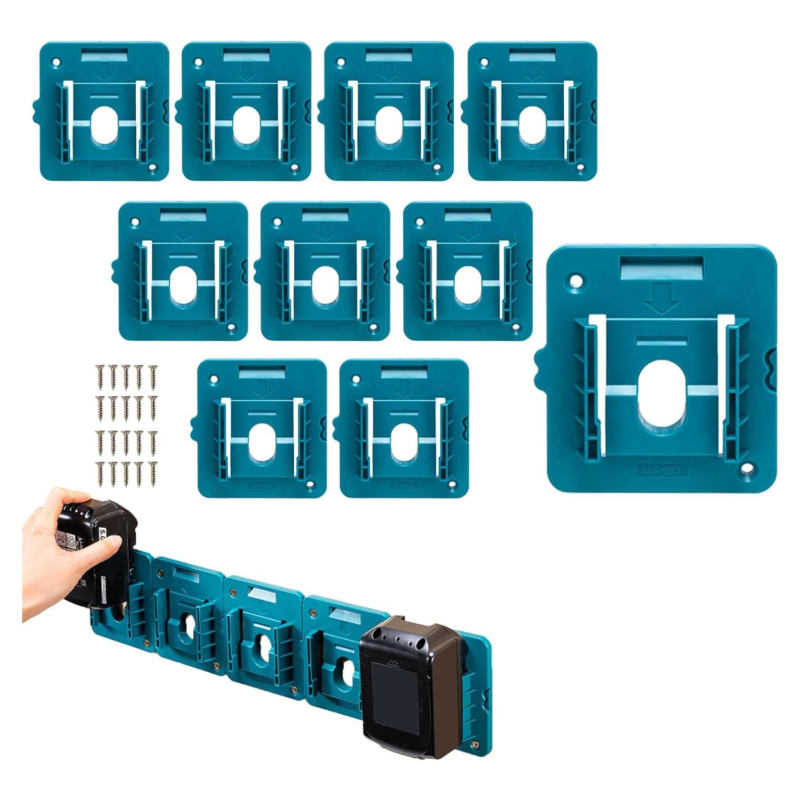 Soporte de Batería WeToolGoo 18V para Makita - 5 Pack