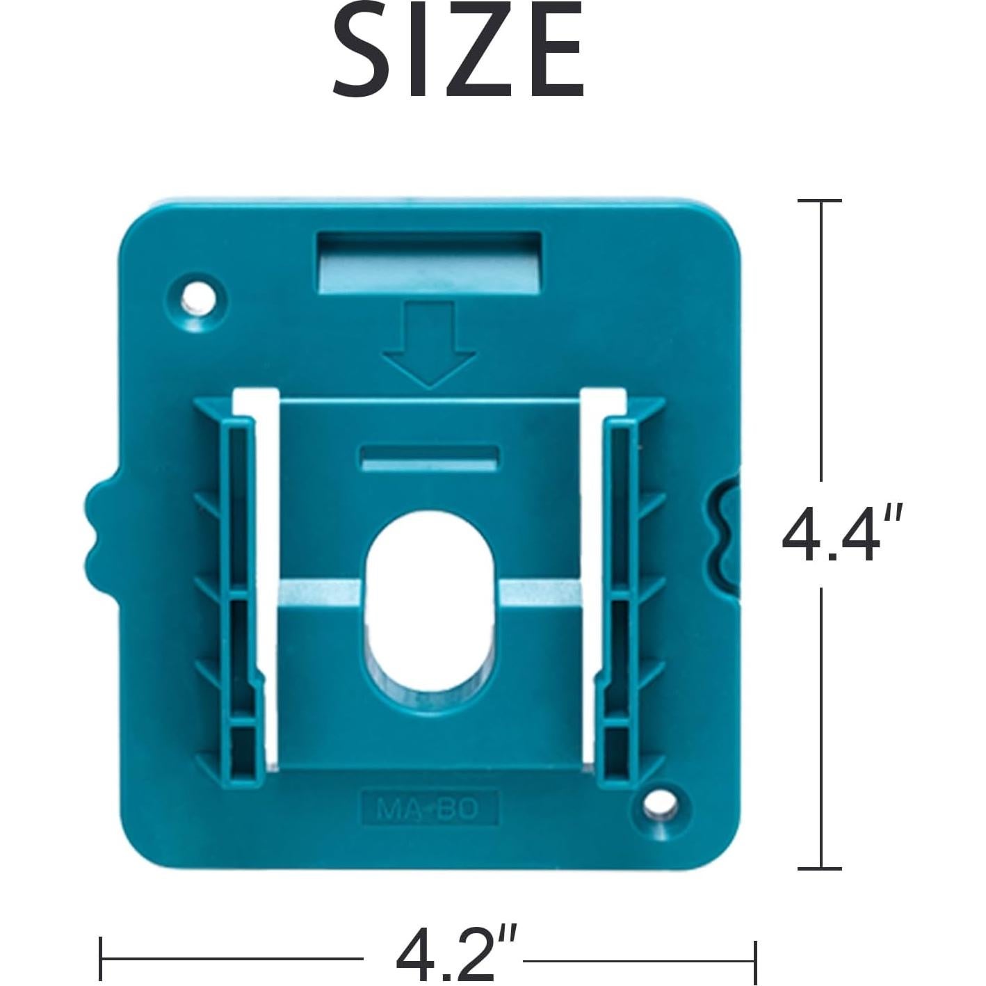 Soporte de Batería WeToolGoo 18V para Makita - 5 Pack