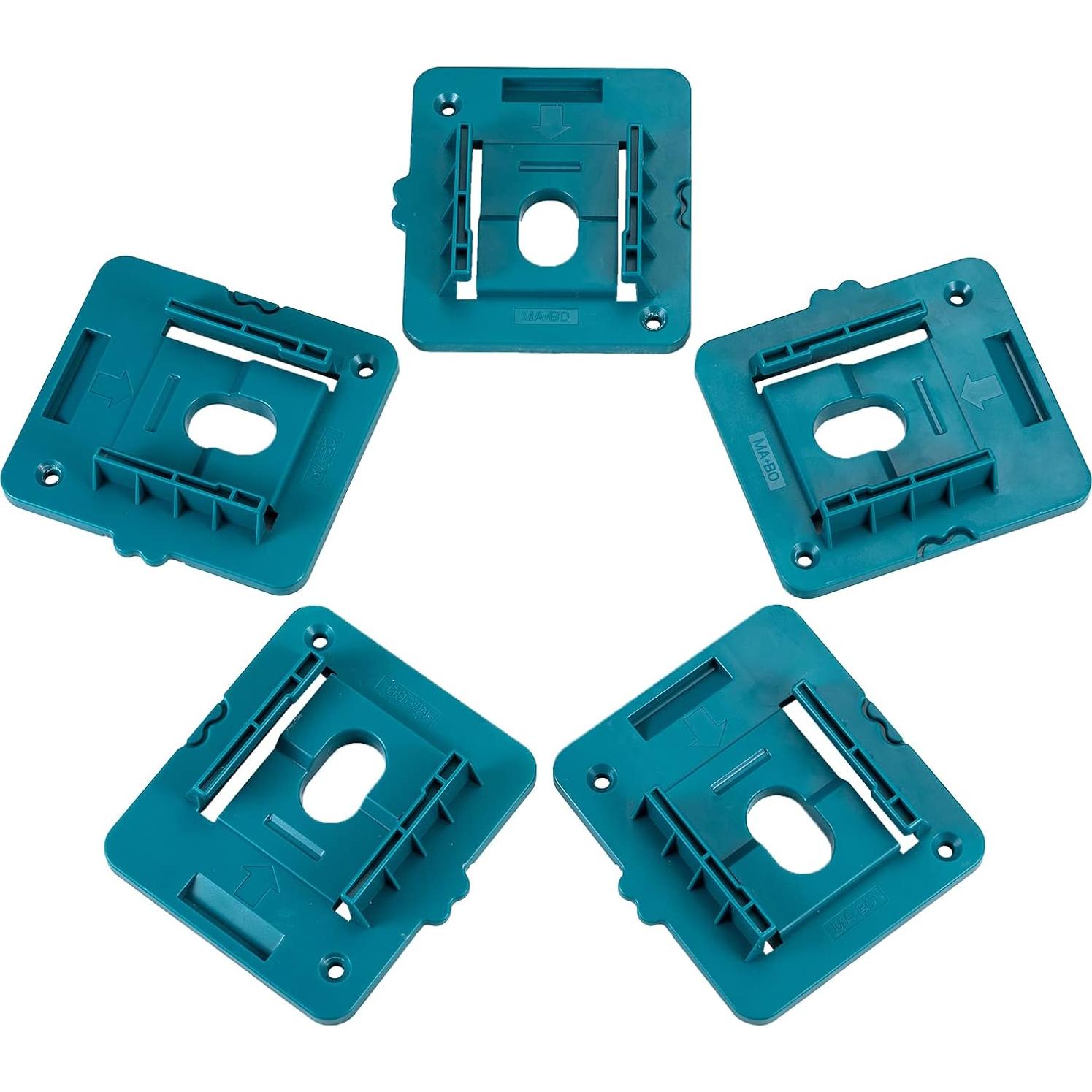 Soporte de Batería WeToolGoo 18V para Makita - 5 Pack