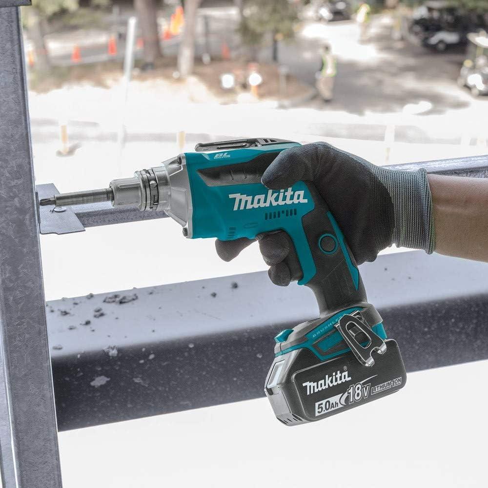 Makita XSF03T 18V LXT Lithium-Ion COMPACT Brushless Cordless Drywall Screwdriver Kit (5.0Ah)