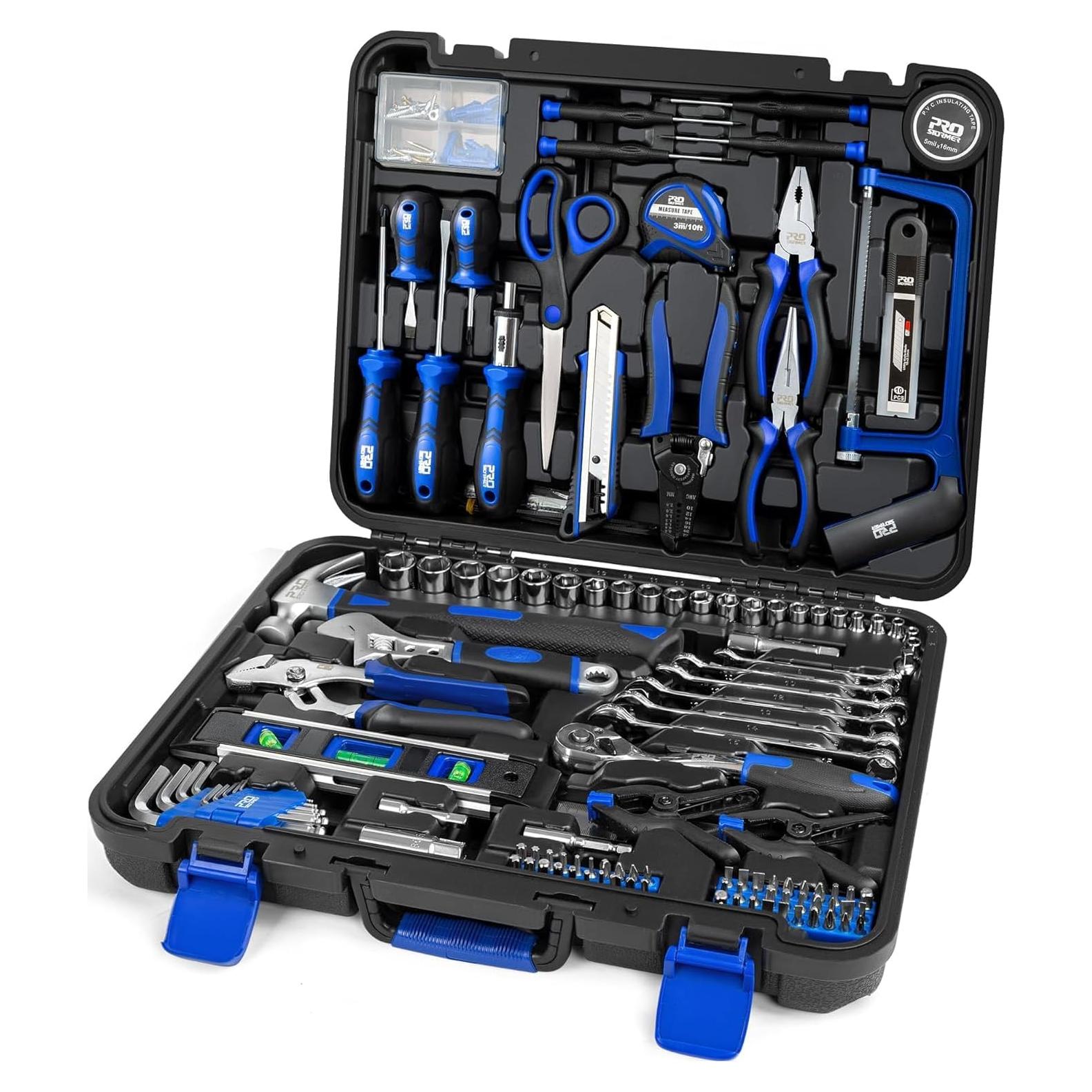 Kit de Herramientas Prostormer 259 Piezas con Caja Azul