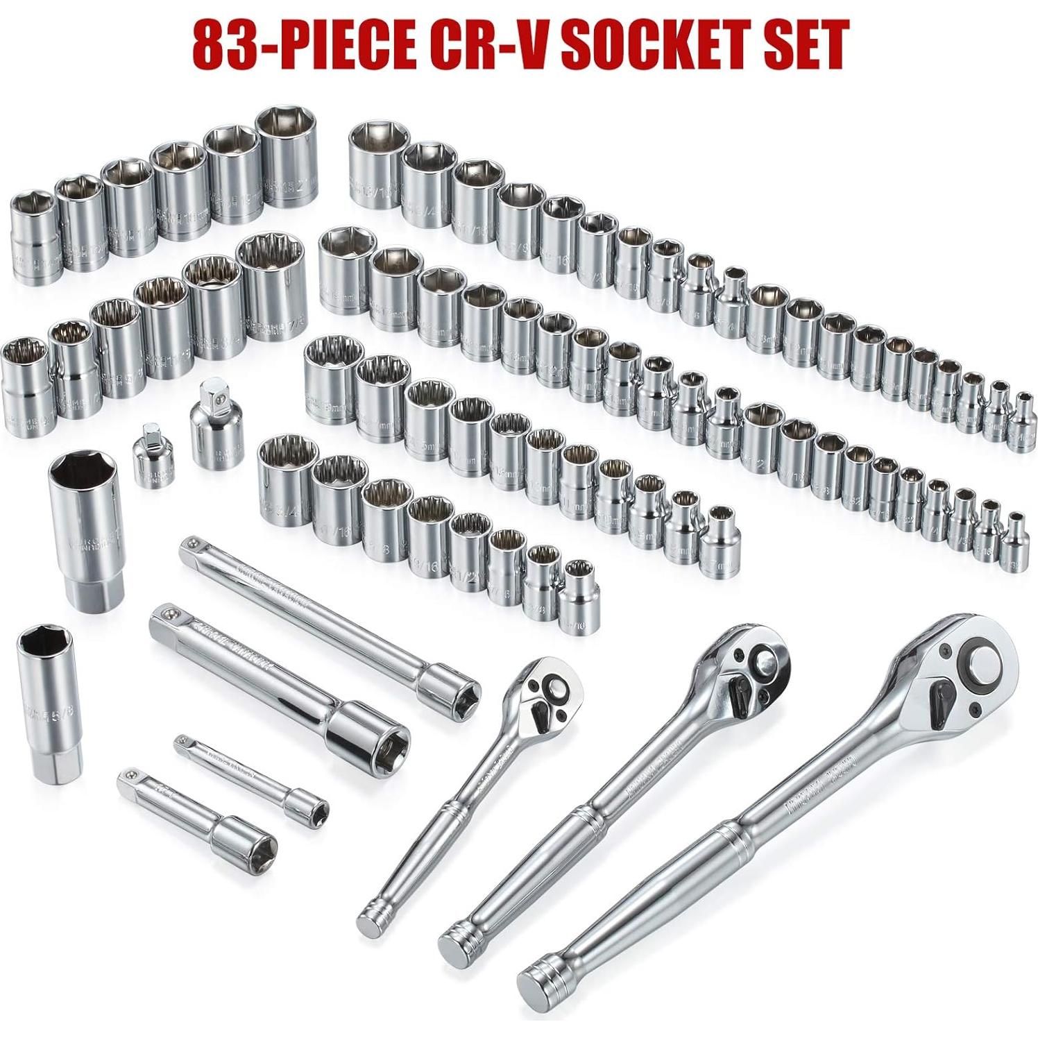 Juego de Herramientas ARUCMIN 438 Piezas Caja 3 Cajones