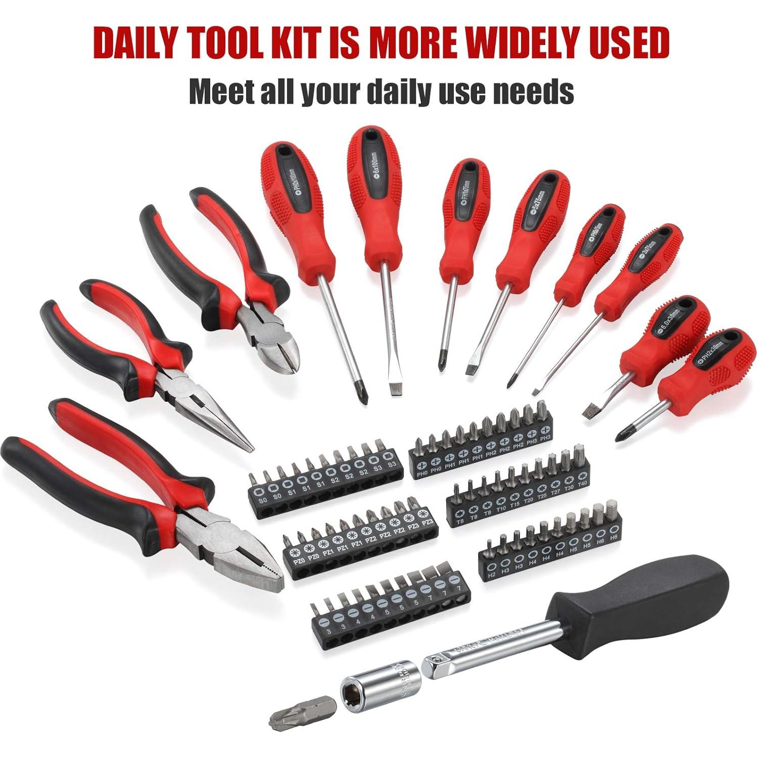 Juego de Herramientas ARUCMIN 438 Piezas Caja 3 Cajones