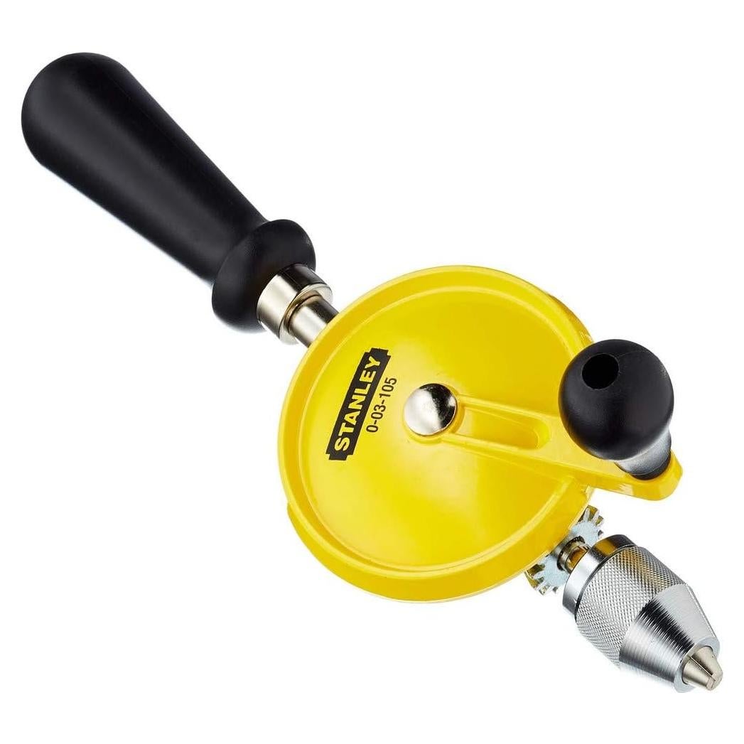 Taladro Manual Stanley 03-105 6.35 mm con Mandril de 3 Garras