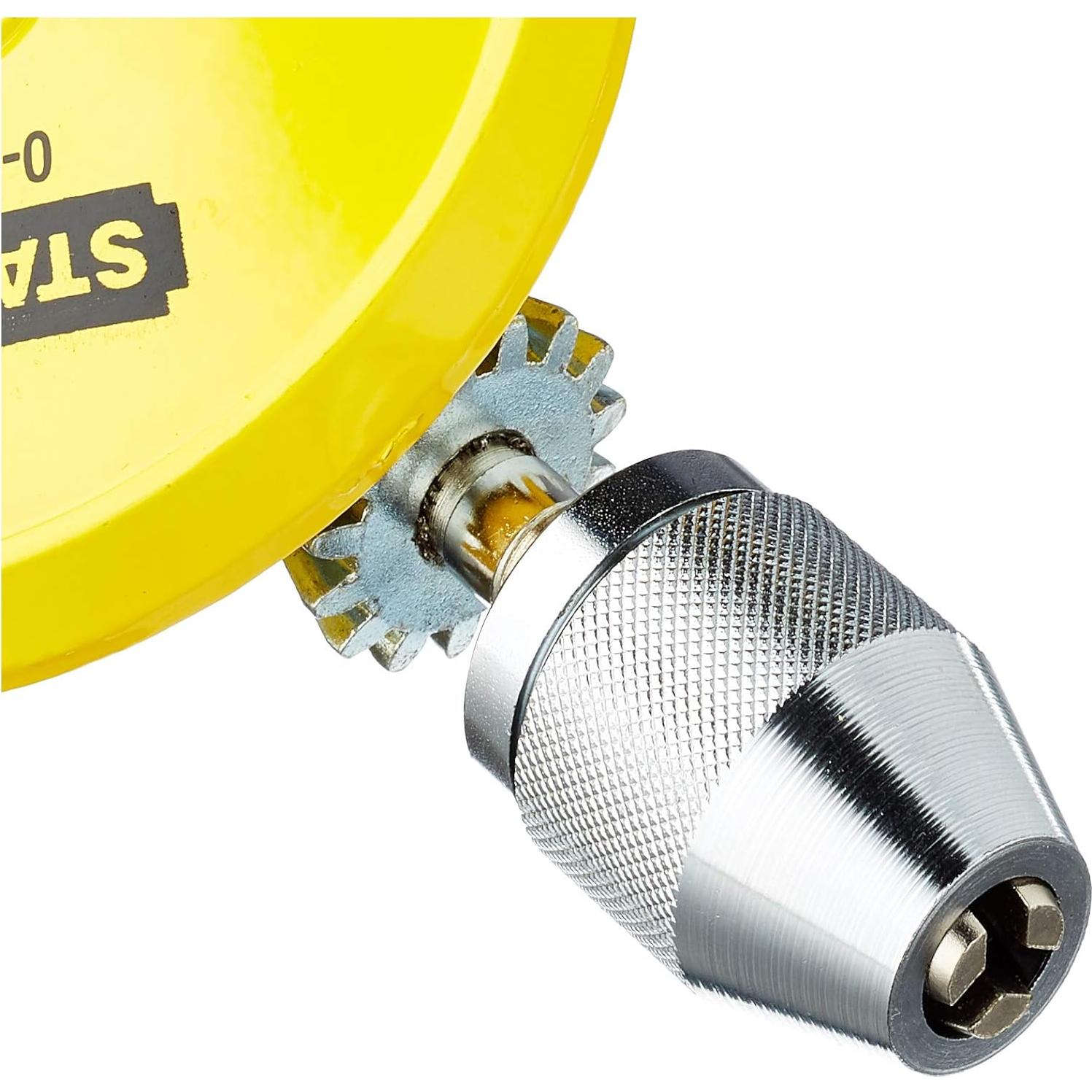 Taladro Manual Stanley 03-105 6.35 mm con Mandril de 3 Garras