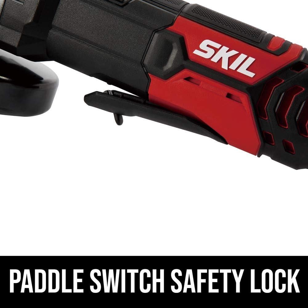 Amoladora Angular SKIL 8A 12,000 RPM 5" (12,7 cm)