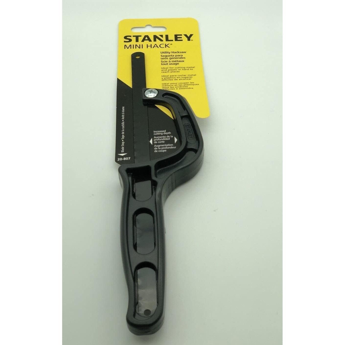 Sierra Mini-Hack Stanley 20-807 25.4 cm Ergonométrica