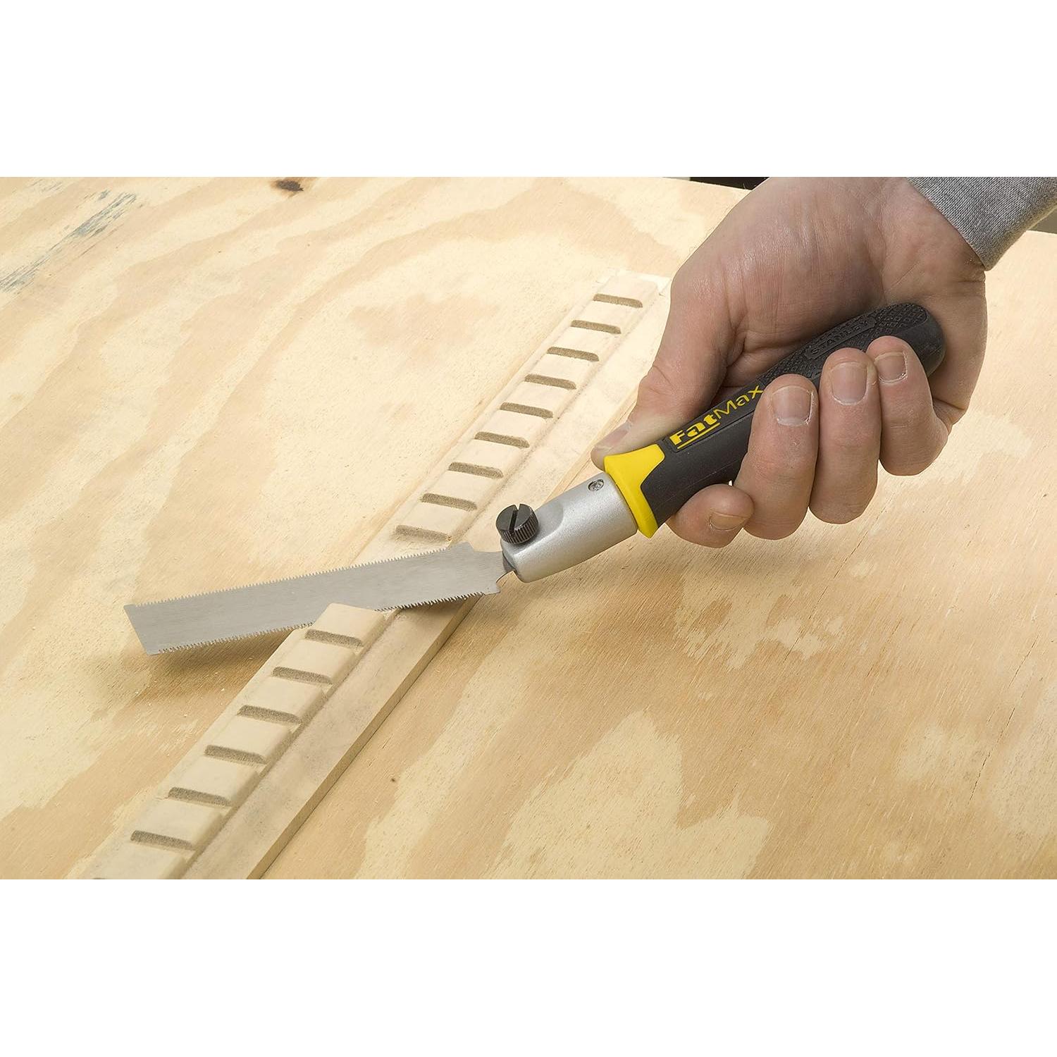 Sierra Mini Pull Stanley 0-20-331 12 cm Negro Plata