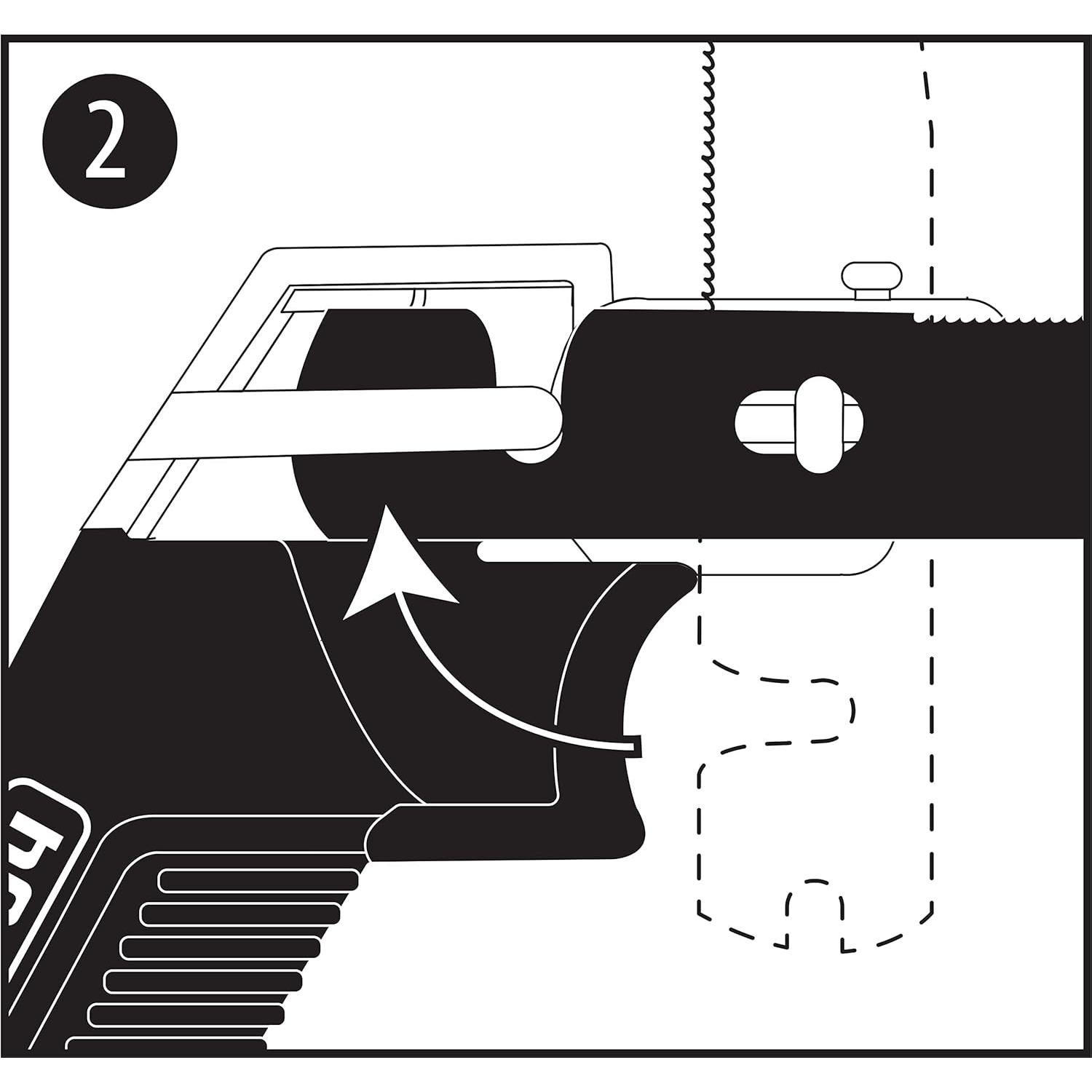 Sierra ALLWAY HSN Handy Saw Nest con 2 hojas 5 cm