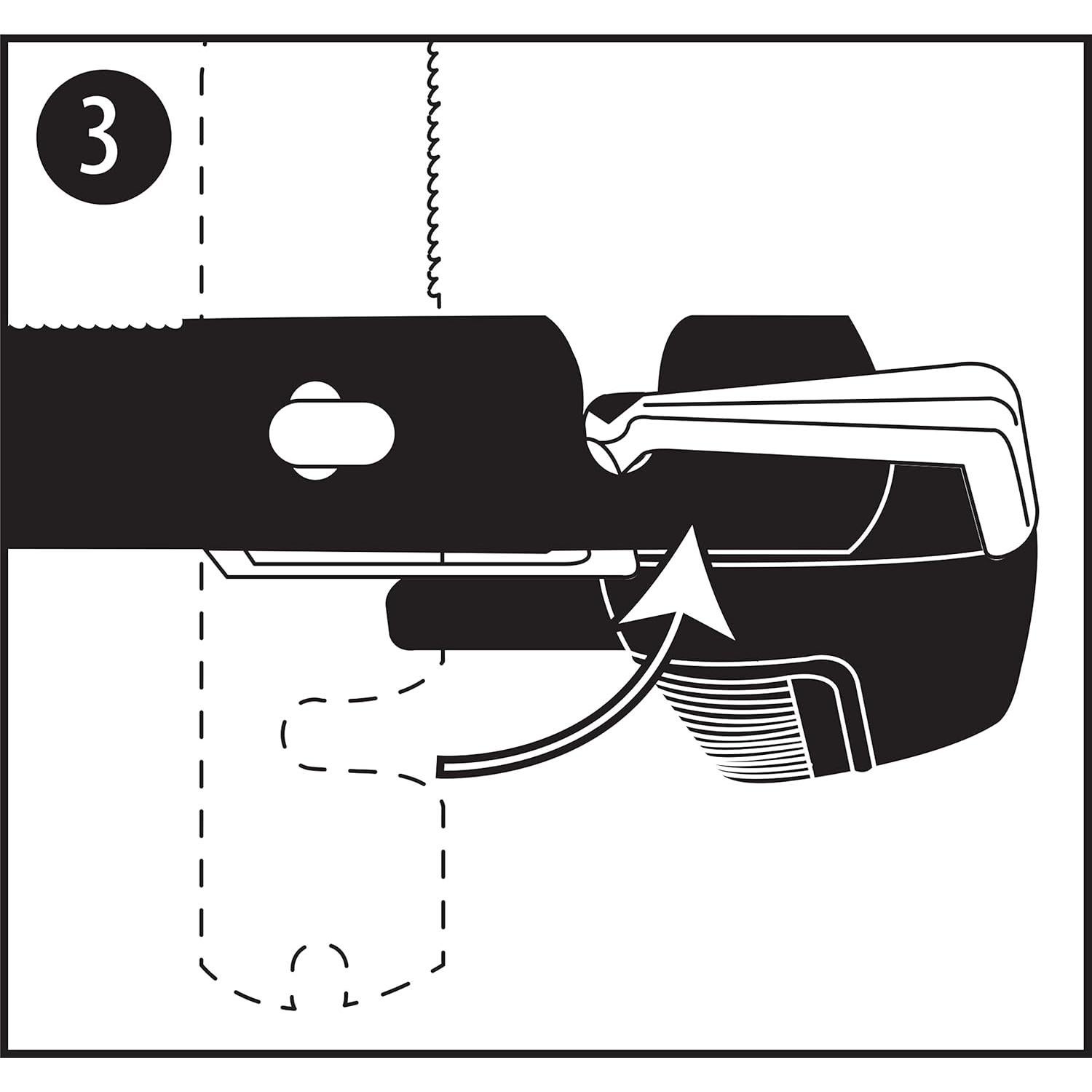 Sierra ALLWAY HSN Handy Saw Nest con 2 hojas 5 cm