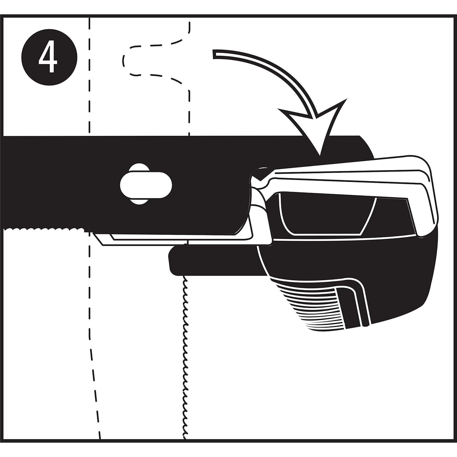 Sierra ALLWAY HSN Handy Saw Nest con 2 hojas 5 cm