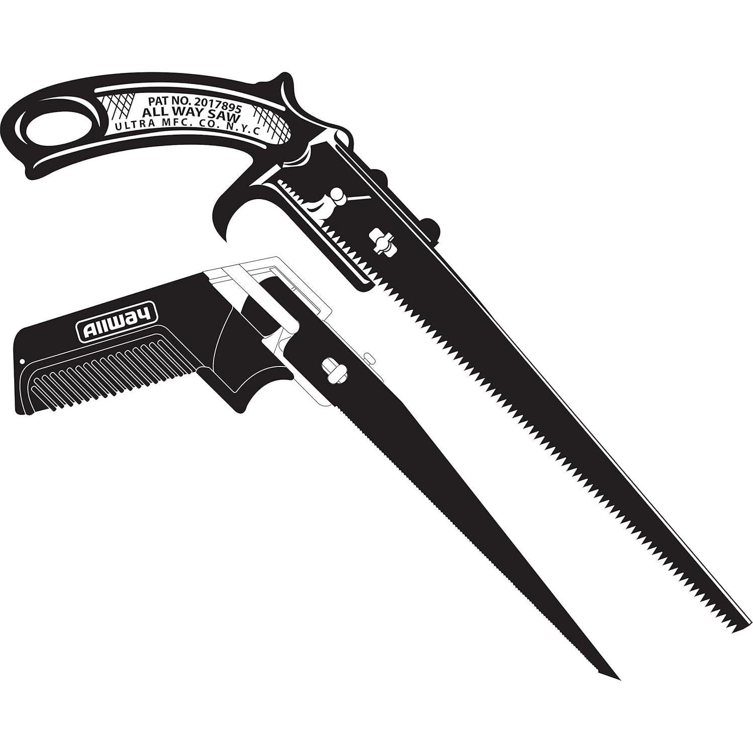 Sierra ALLWAY HSN Handy Saw Nest con 2 hojas 5 cm