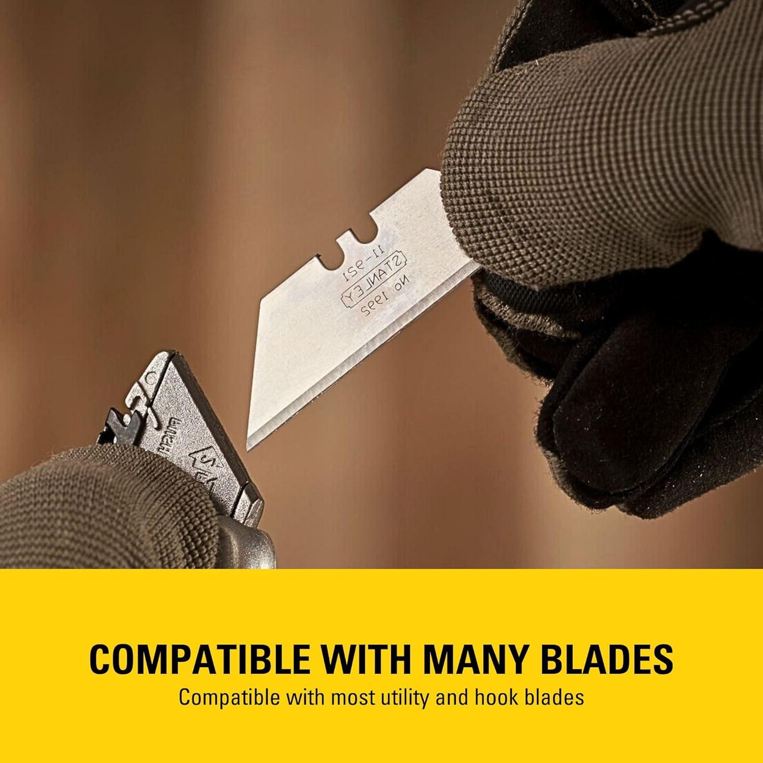 Cuchillo Deportivo Stanley 0-10-810 Retráctil Acero Inoxidable