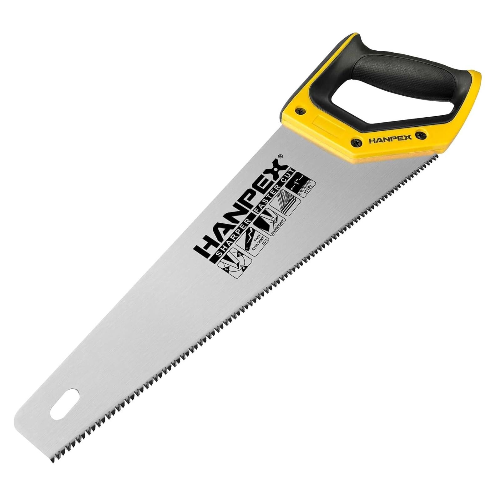 Sierra Manual Pro Hanpex 14 cm 11 TPI Corte Fino