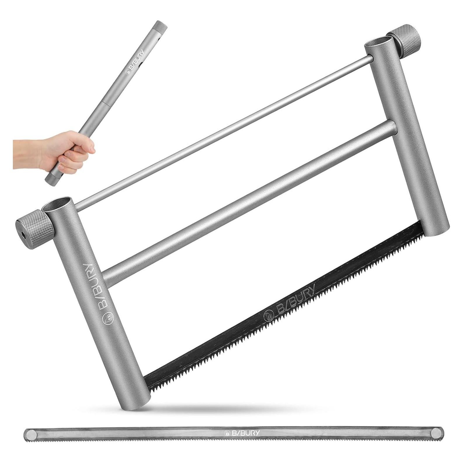 Sierra de Mano Plegable BIBURY 31.5 cm con 2 Hojas