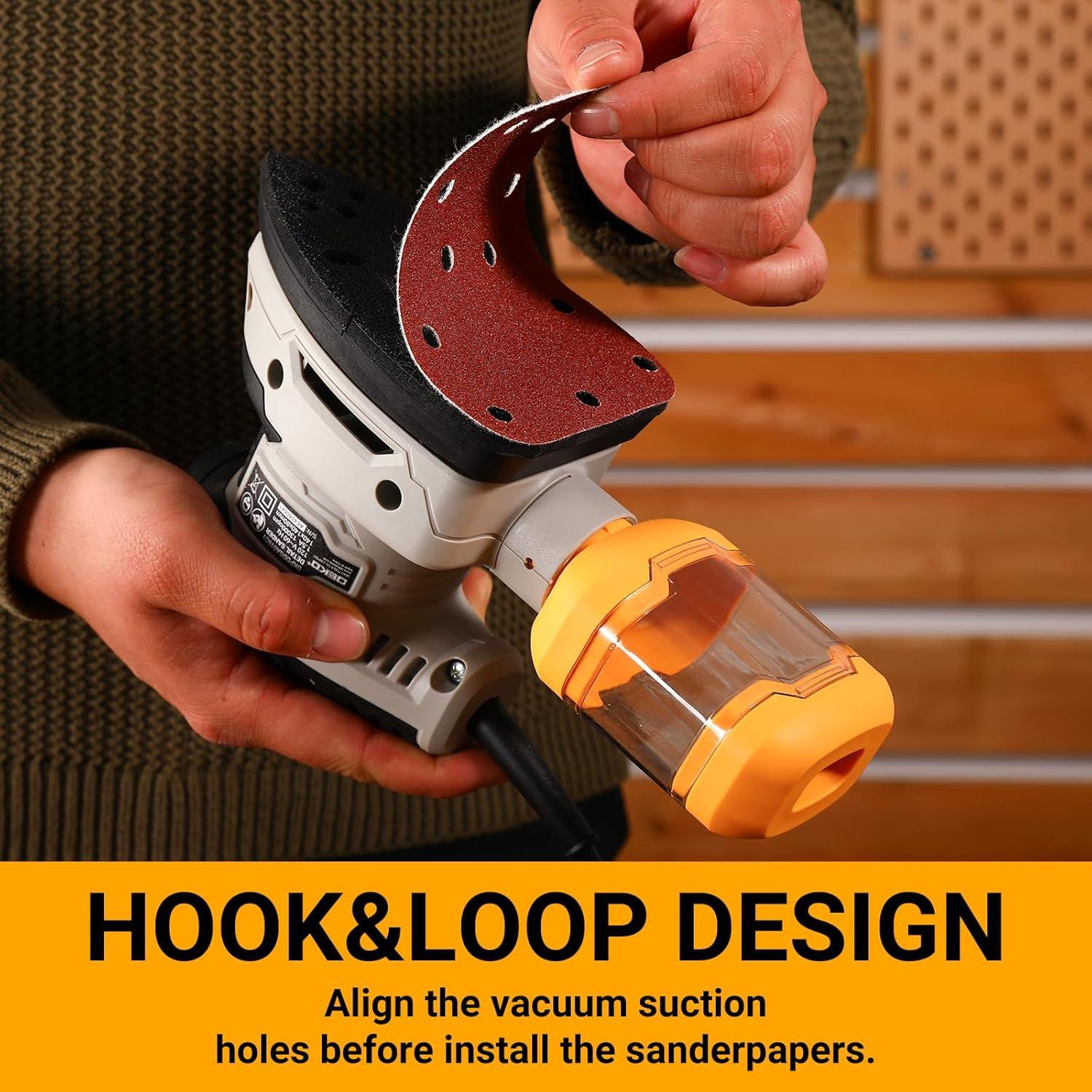 Lijadora de Detalle DEKOPRO 20V 13000 RPM con Accesorios