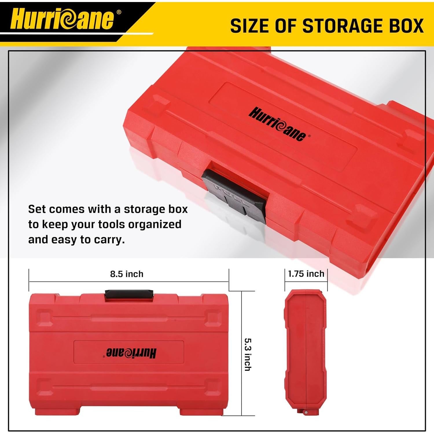 Juego de Destornilladores Aislados HURRICANE 13 Piezas 1000V