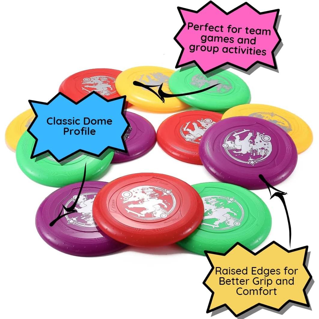 Conjunto de 12 Discos Voladores Liberty Imports 22,86 cm