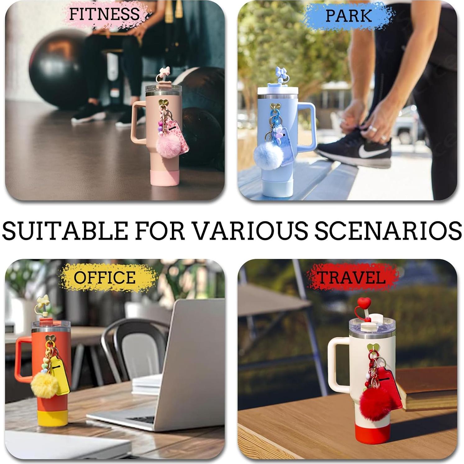 Juego de Accesorios HZPOINTONE para Stanley Cup 8 Piezas