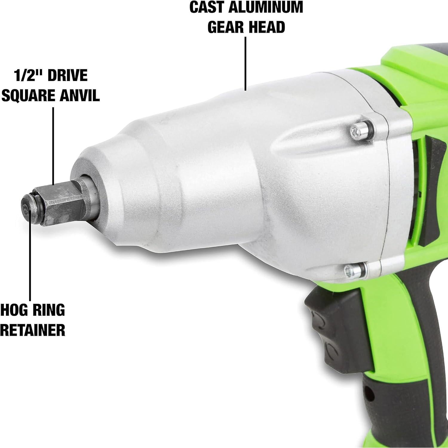 Llave de Impacto Eléctrica OEMTOOLS 24666 1/2" 400 Ft/Lb