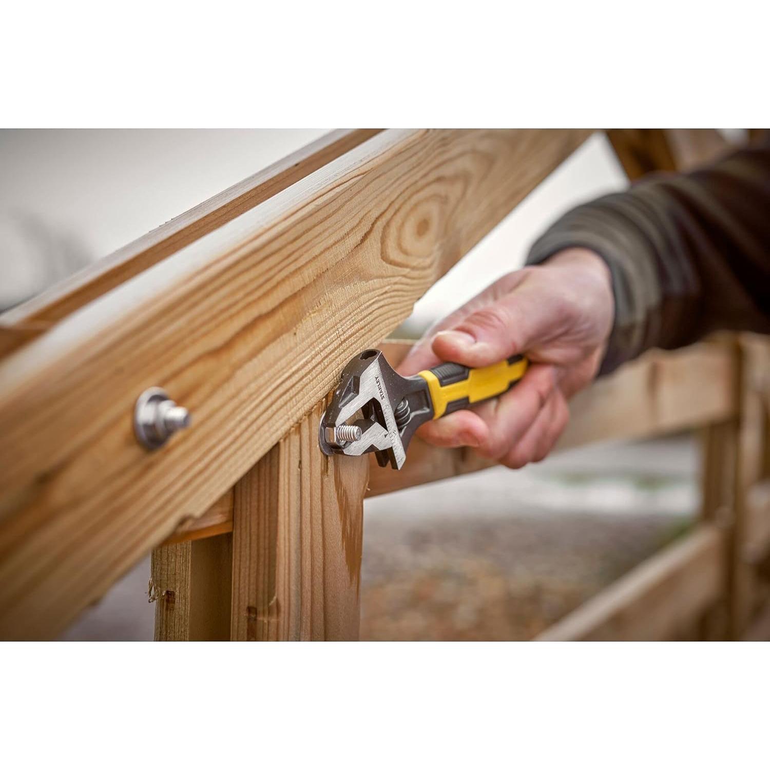 Llave Ajustable Stanley 0-90-947 150mm Acero Cromo Vanadio