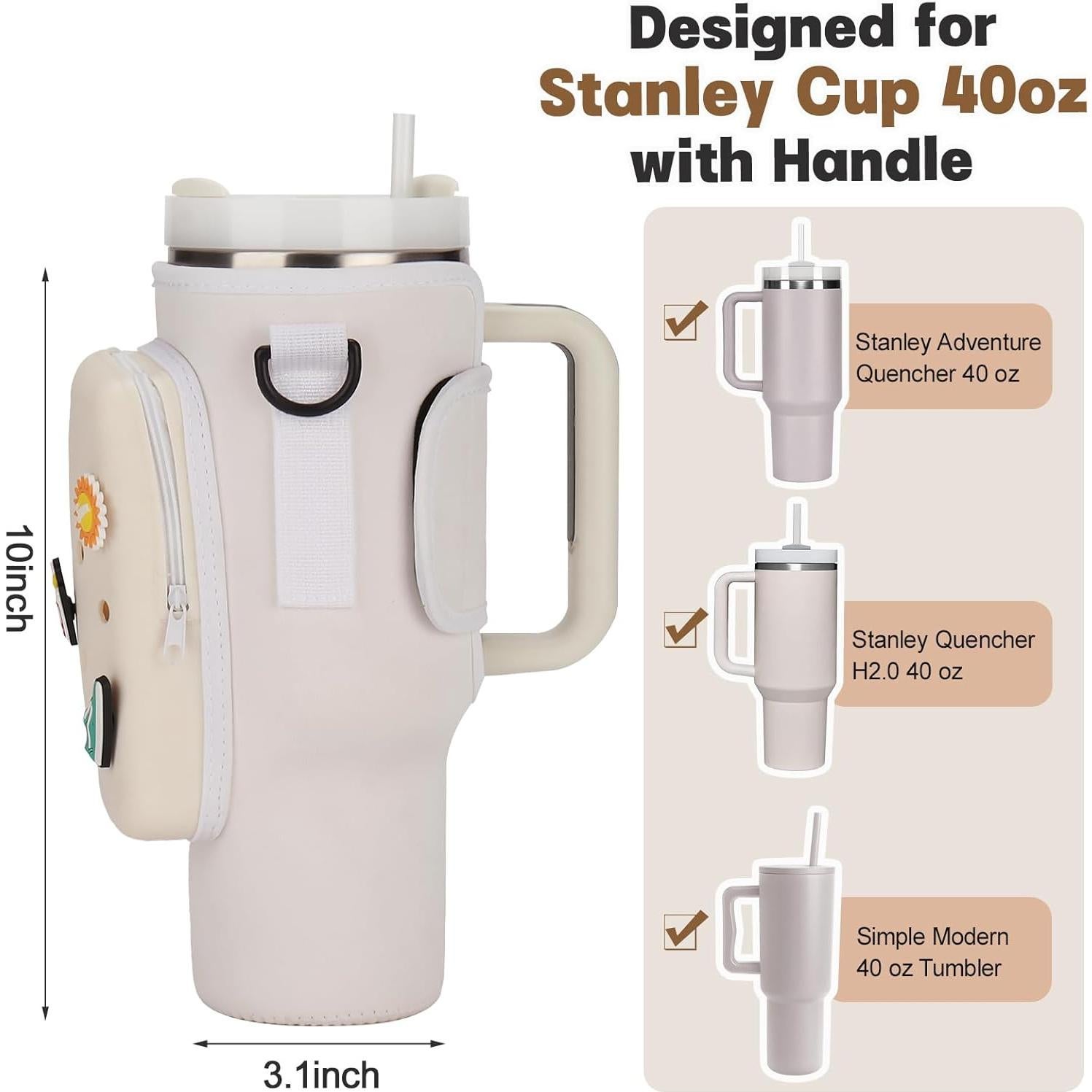 Bolsa Portabotellas Magibag para Stanley Cup 40 oz con Silicona